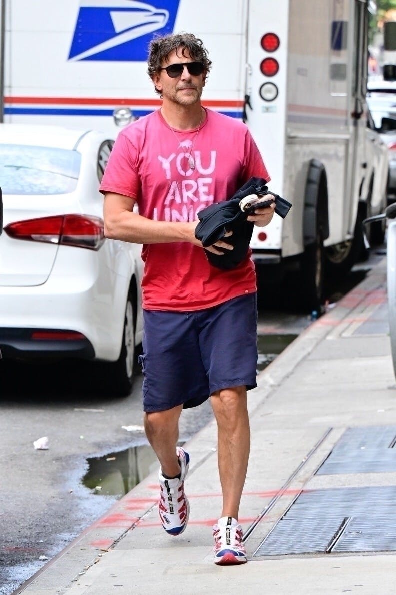 Bradley Cooper Wearing Salomon's L'art de L'automobile Collaboration