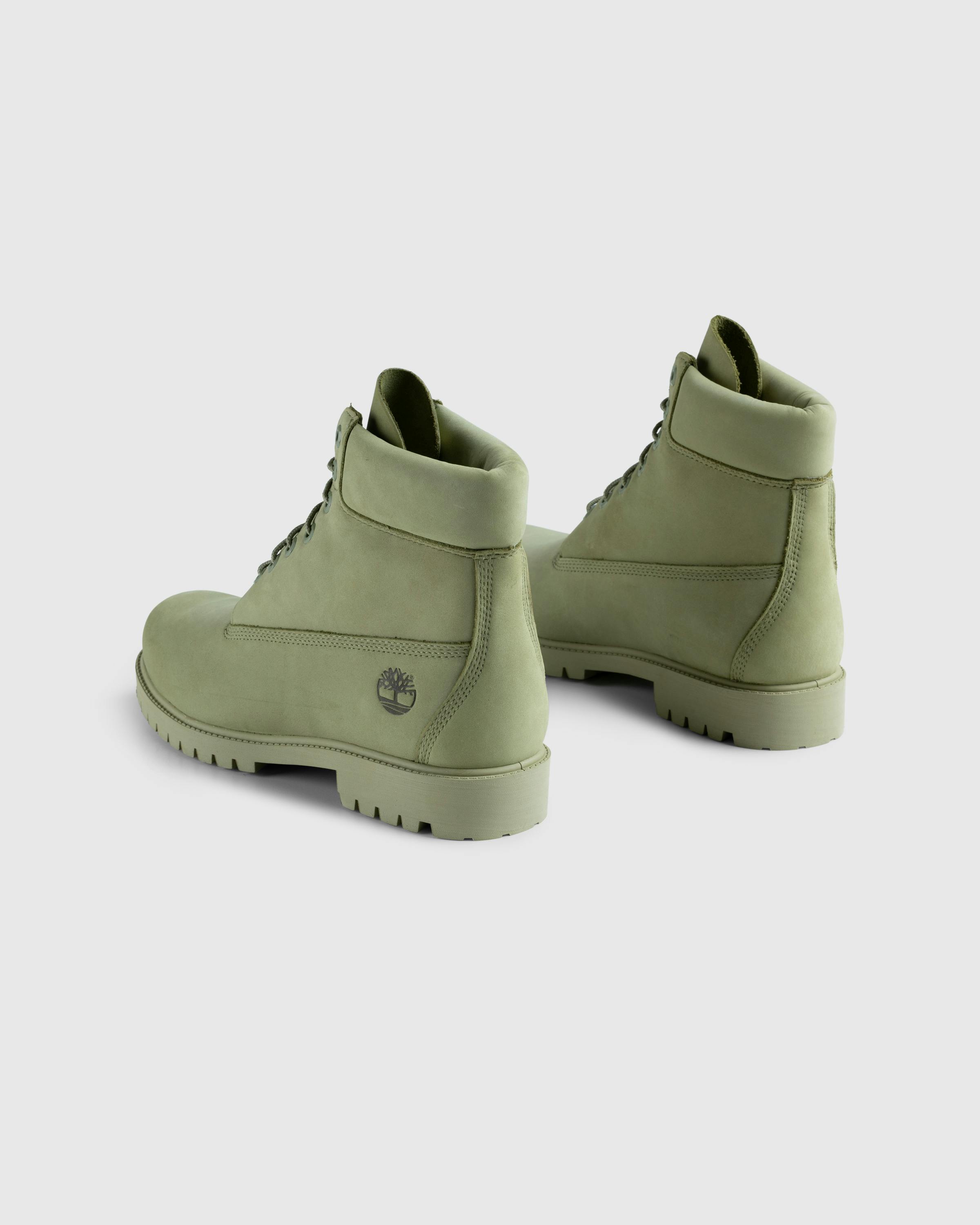 Timberland – Heritage 6-Inch Waterproof Boot Light Green Nubuck - Hiking Boots - Green - Image 4