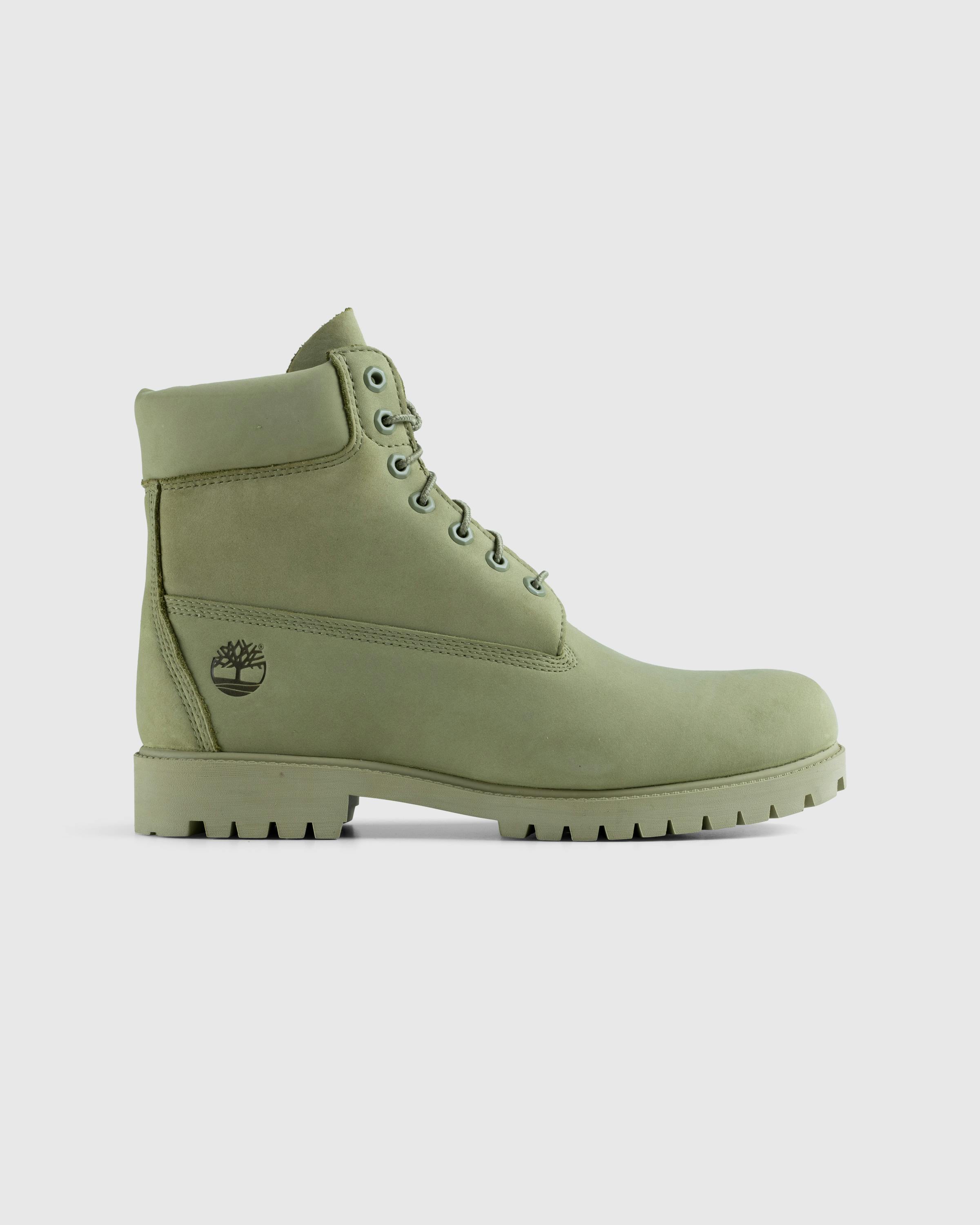 Timberland – Heritage 6-Inch Waterproof Boot Light Green Nubuck - Hiking Boots - Green - Image 1