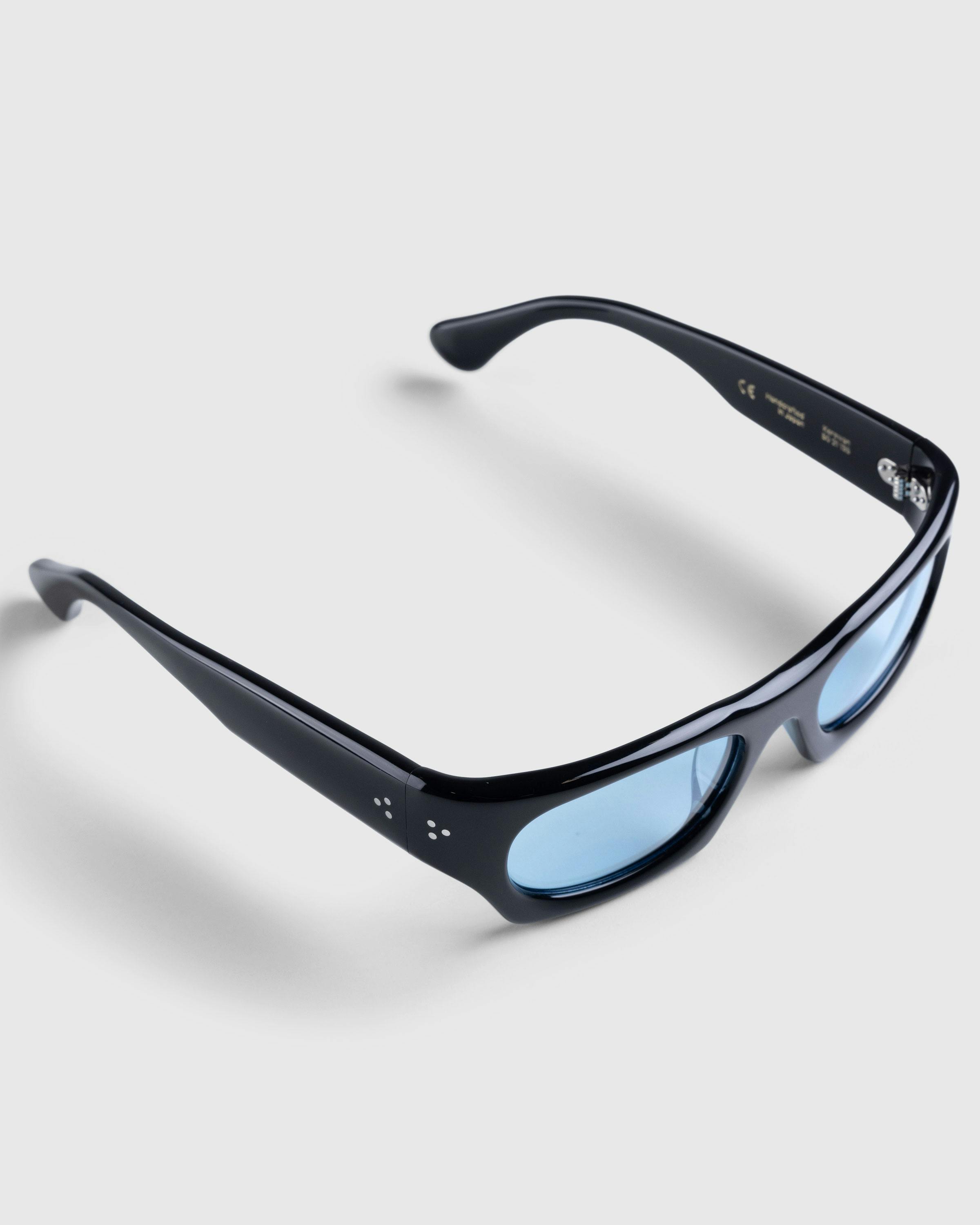 Port Tanger – Kerewan Black Acetate/Rif Blue Lens - Sunglasses - Blue - Image 4