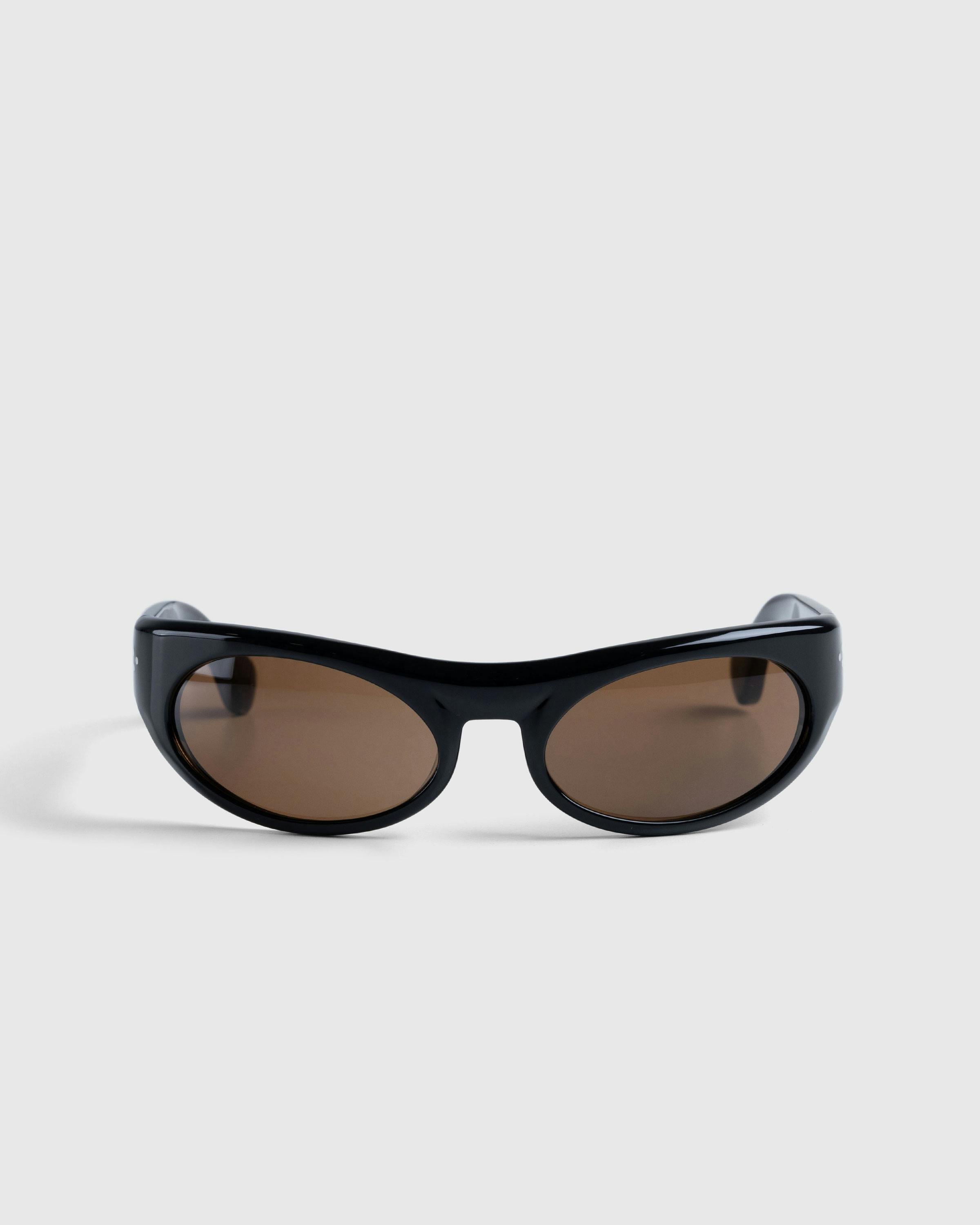 Port Tanger – Touba Black Acetate/Tobacco Lens - Sunglasses - Brown - Image 1