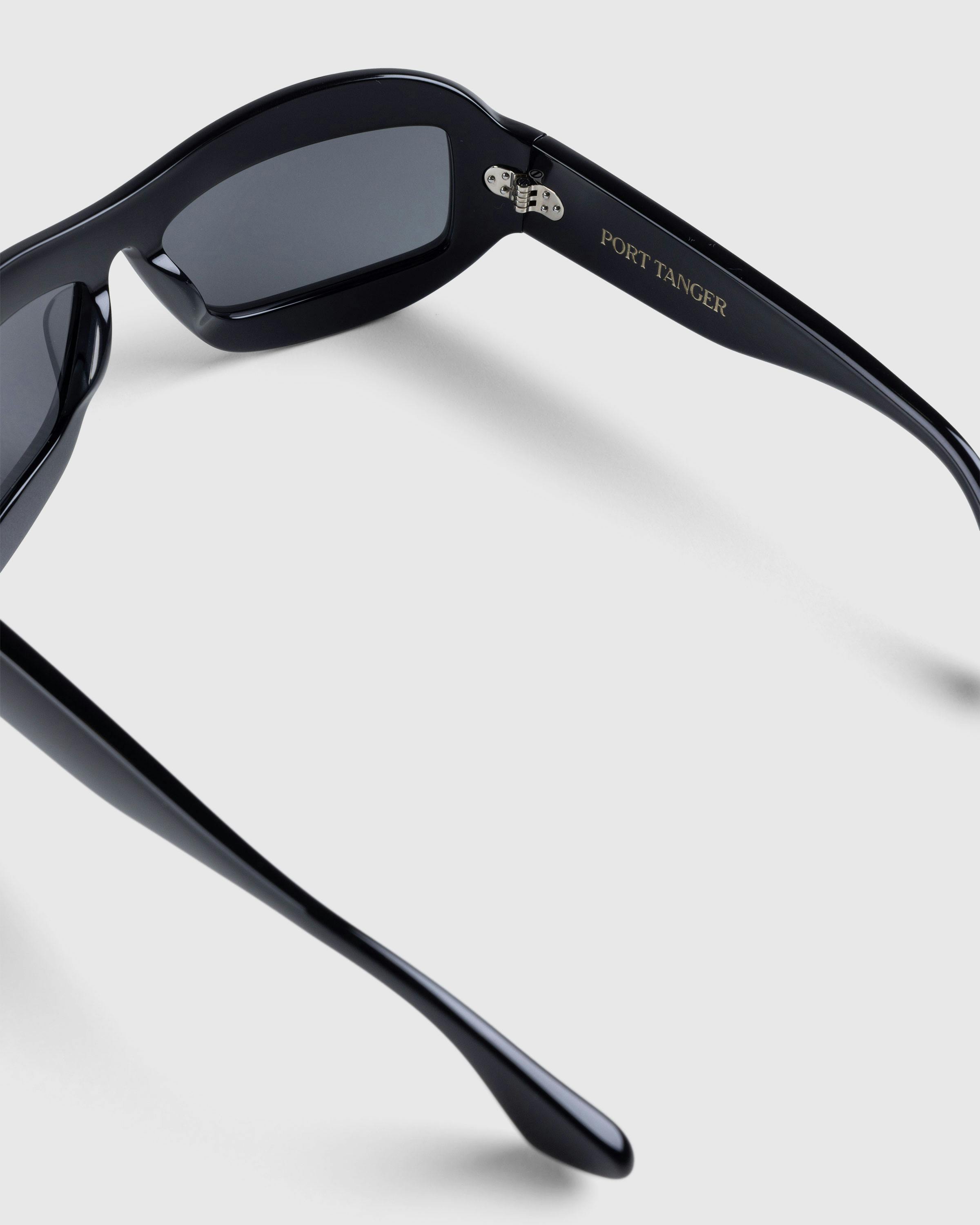 Port Tanger – Zarin Black Acetate/Black Lens - Sunglasses - Black - Image 3