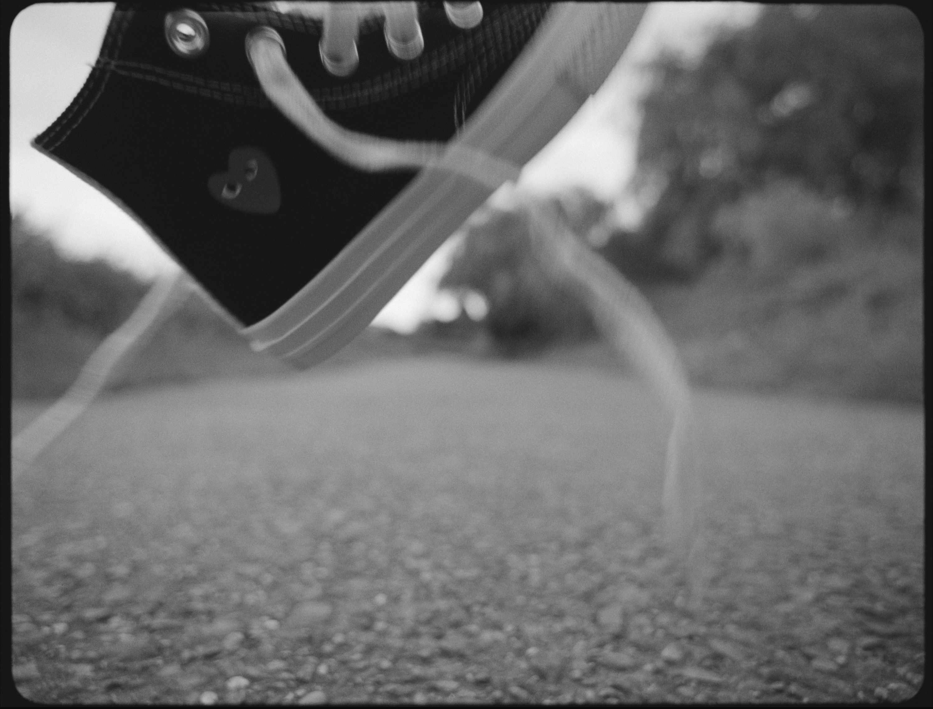 Comme des Garcons play converse in black and white