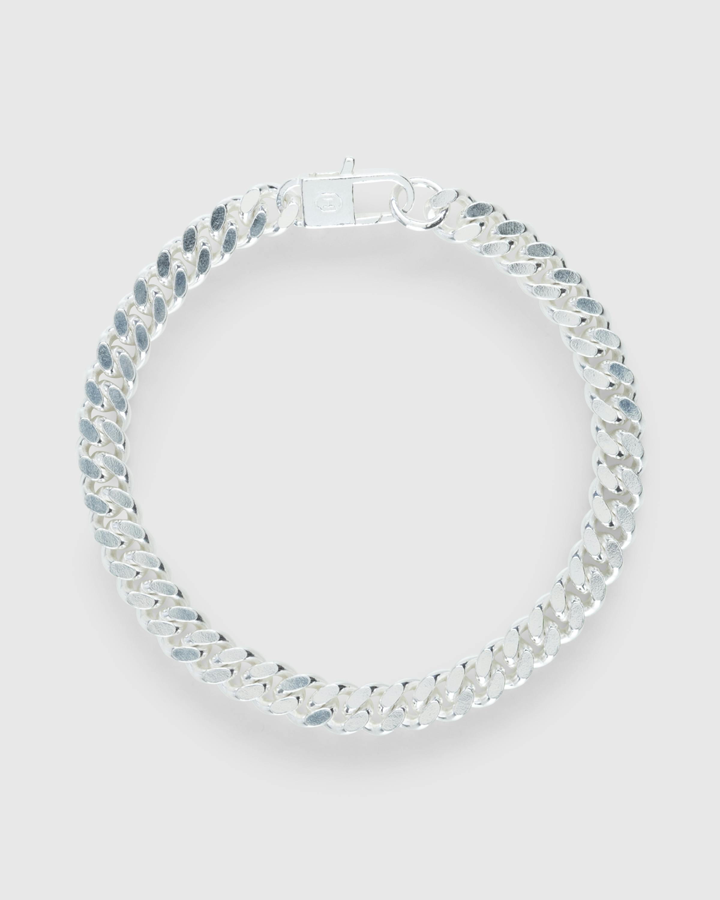 Hatton Labs – Classic Cuban Bracelet Sterling Silver - Bracelets - Silver - Image 1