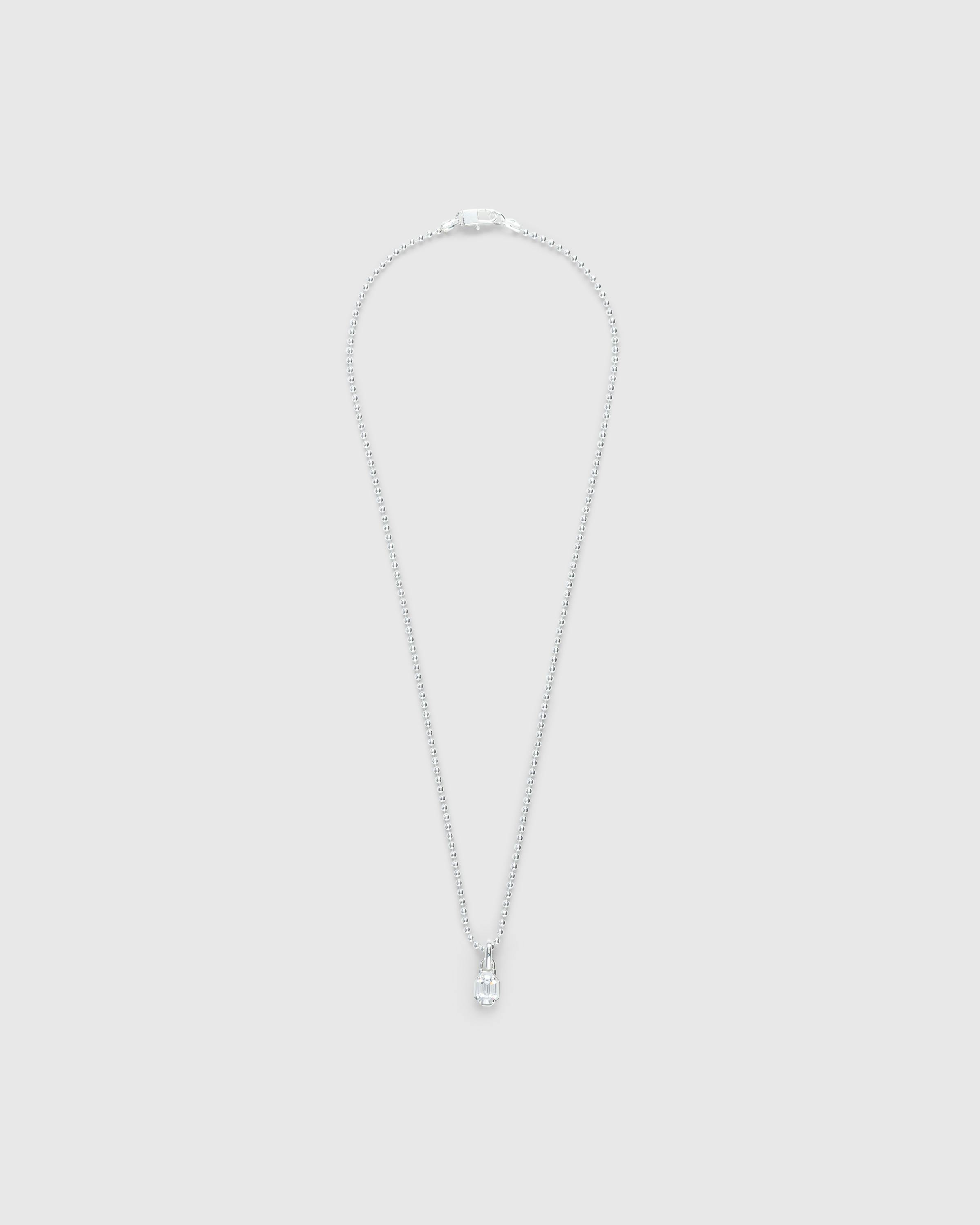 Hatton Labs – Hatton Pendant Sterling Silver/White - Necklaces - Silver - Image 1