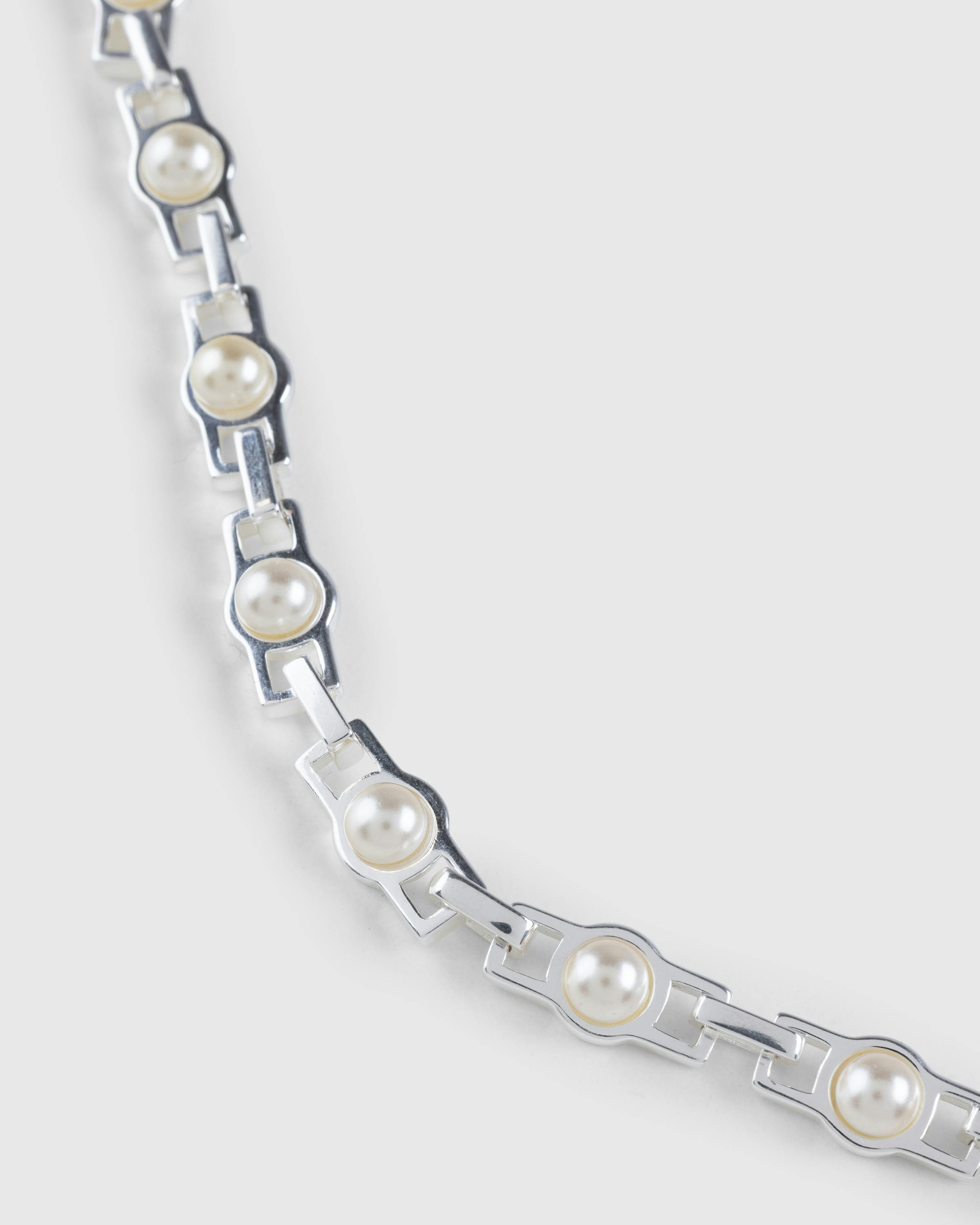 Hatton Labs – Nacre Chain Sterling Silver/Cream - Necklaces - Silver - Image 3