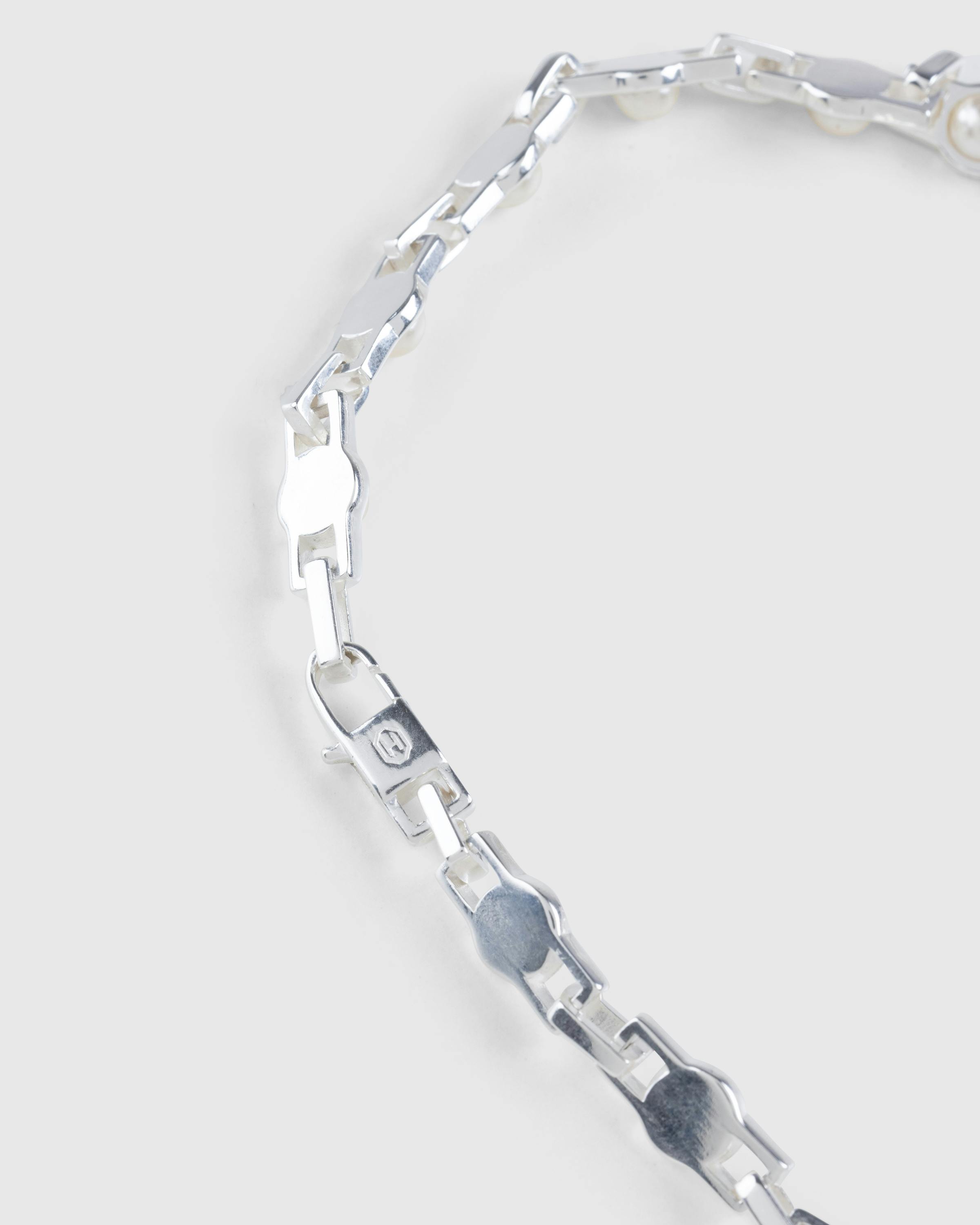 Hatton Labs – Nacre Chain Sterling Silver/Cream - Necklaces - Silver - Image 4