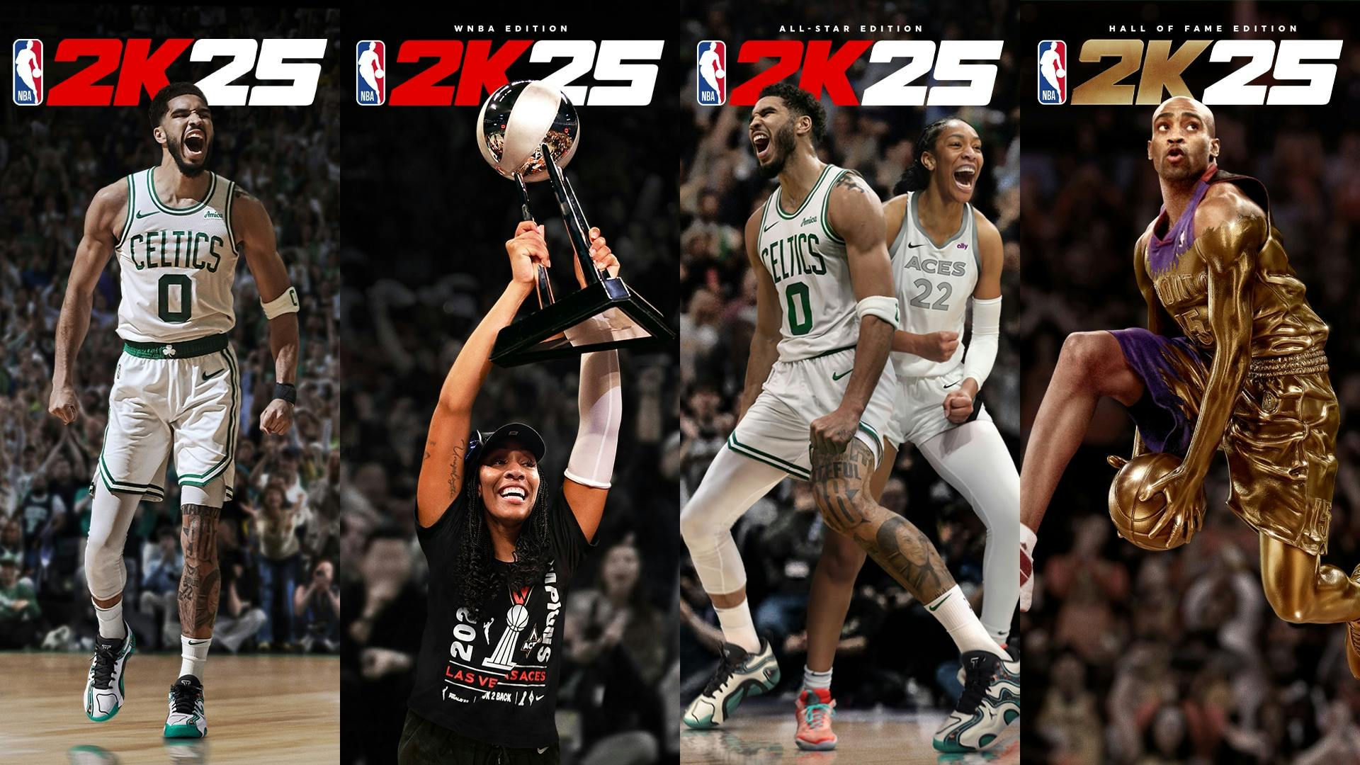 Covers of NBA 2k25