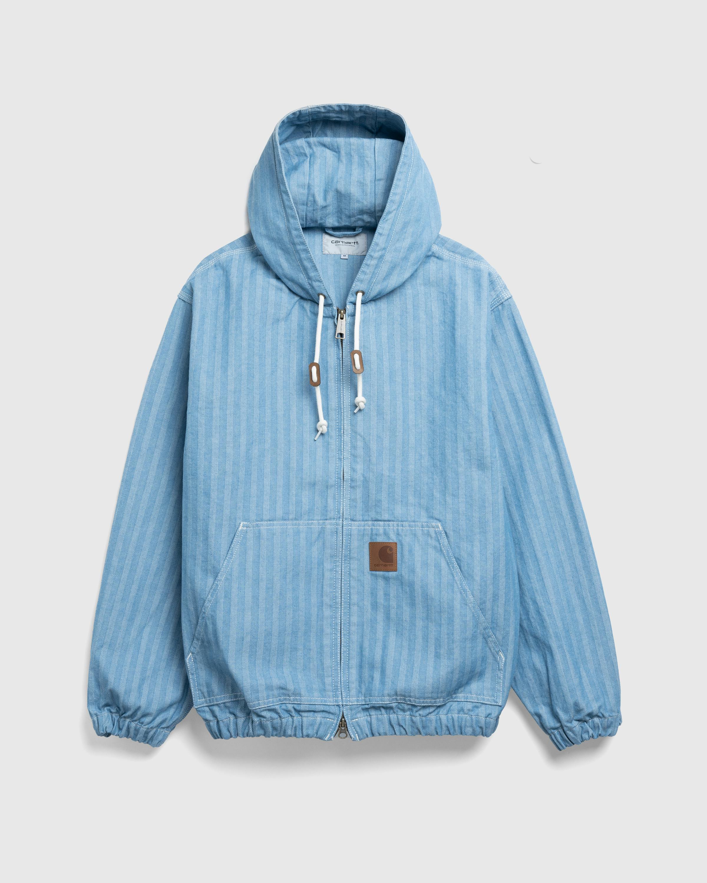 Carhartt WIP – Menard Jacket Blue/Rinsed - Jackets - Blue - Image 1