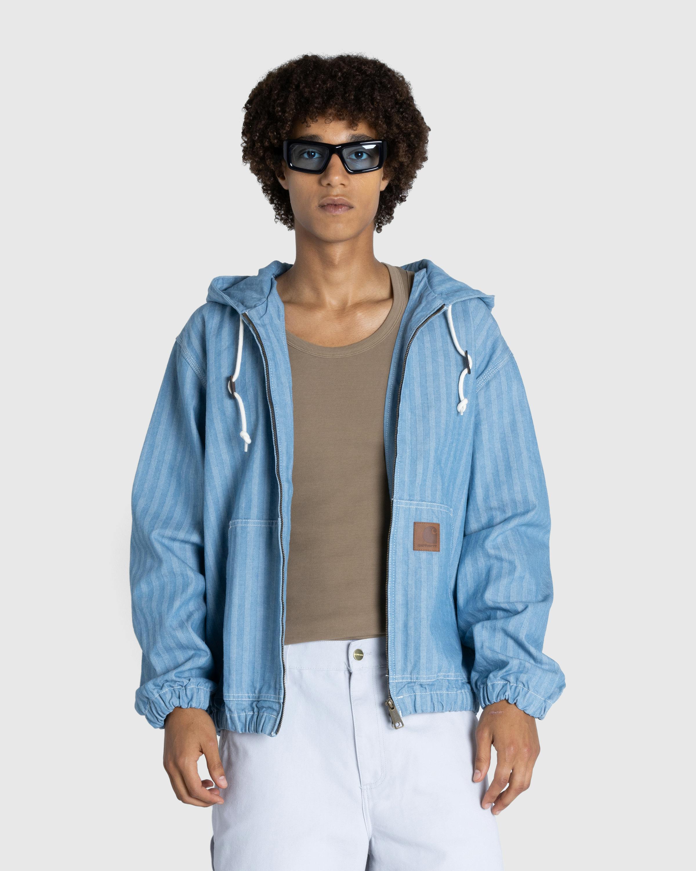 Carhartt WIP – Menard Jacket Blue/Rinsed - Jackets - Blue - Image 2