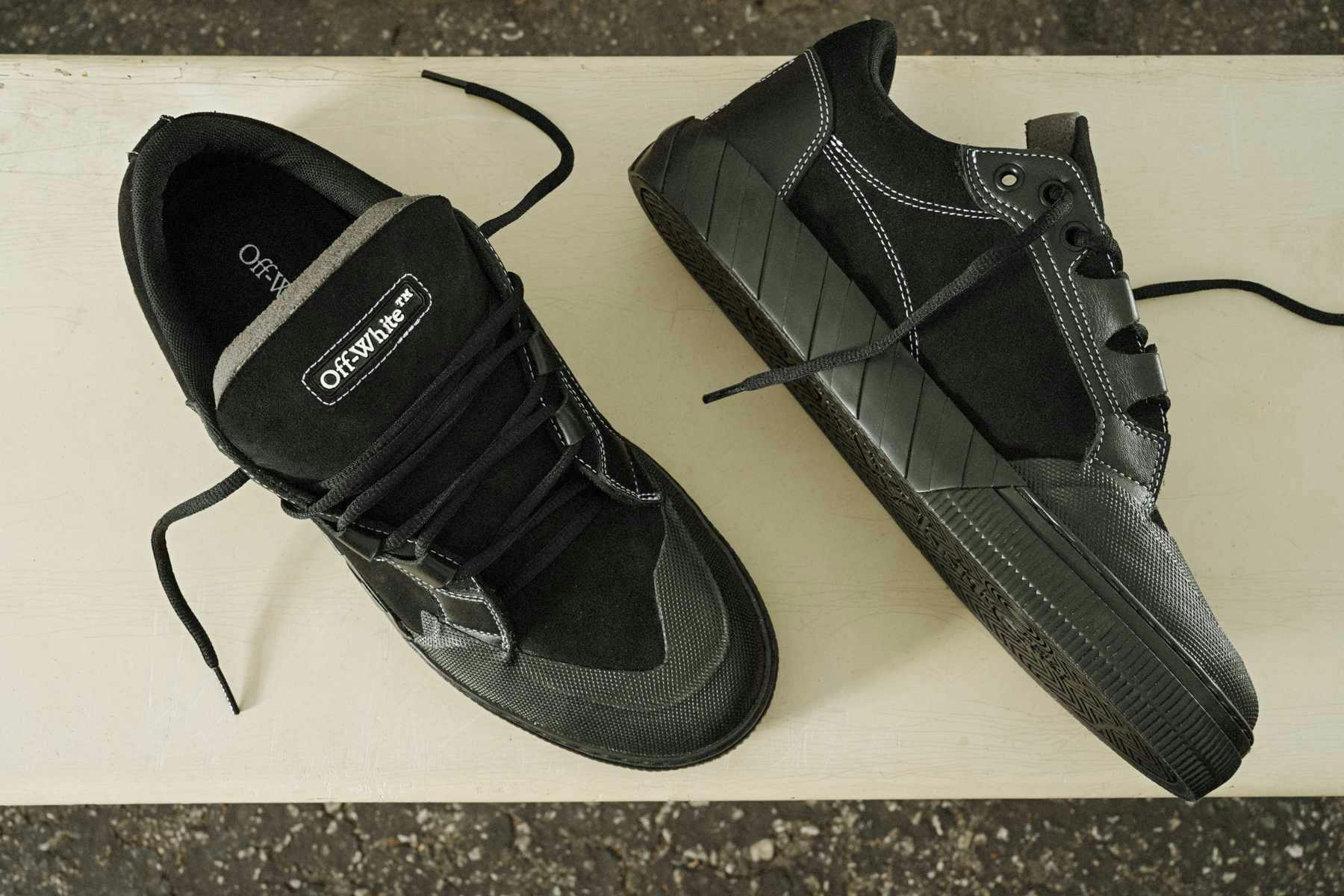 Off-White™ releases the Vulcanized 779 sneaker, the final shoe designed by Virgil Abloh