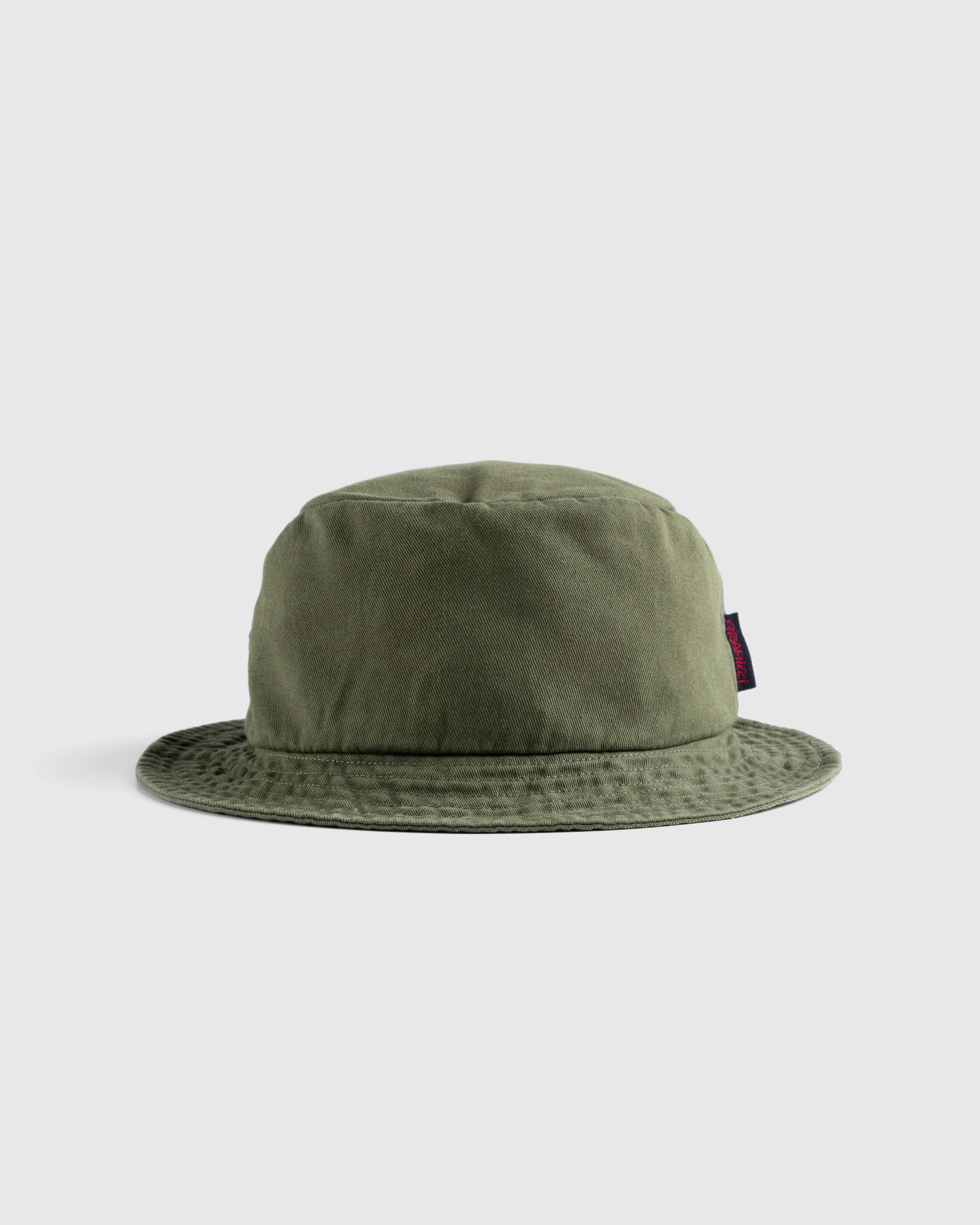 Gramicci – Packable Bucket Hat Olive - Bucket Hats - Green - Image 1