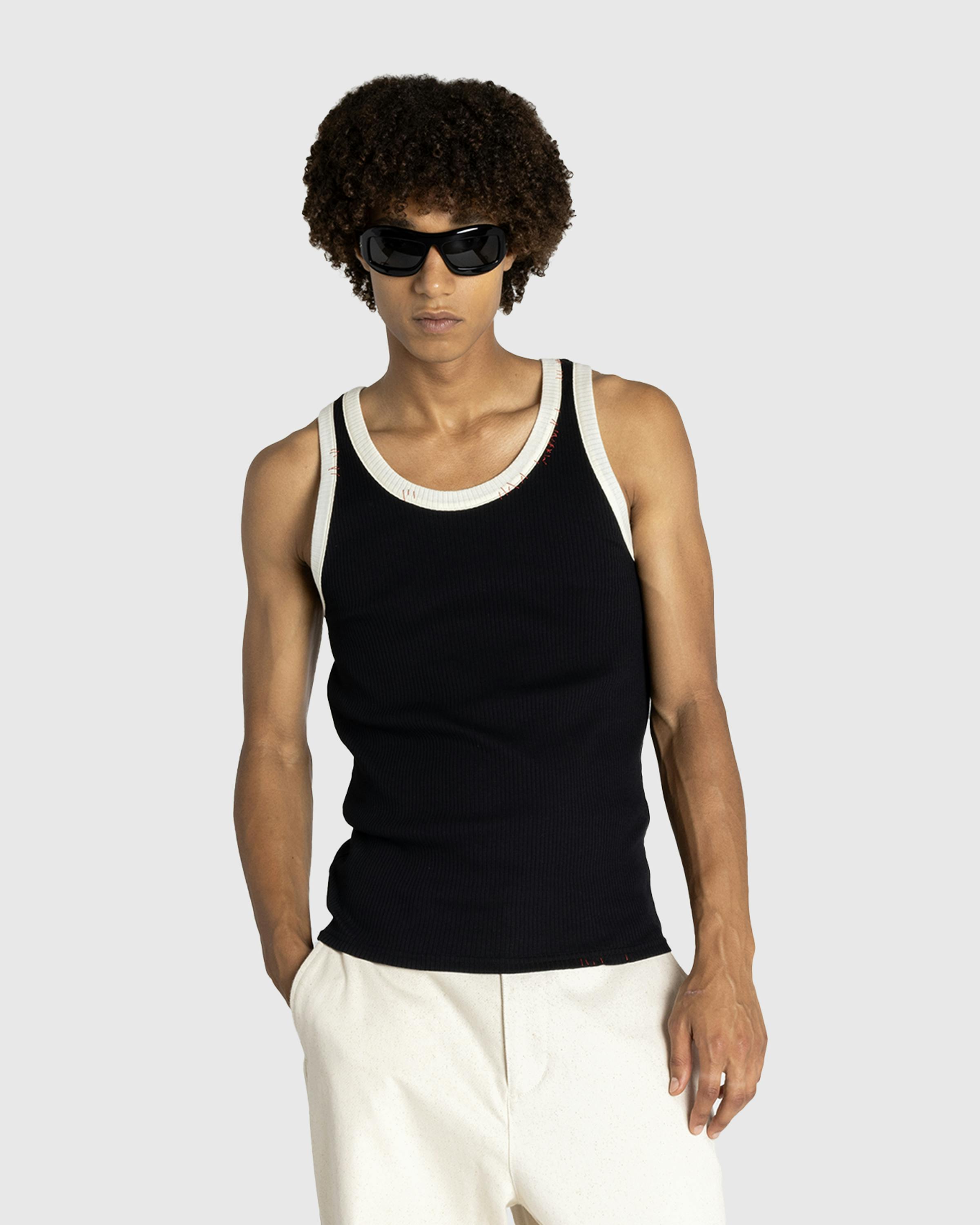 Marni – Knit Tank Top Black - Tank Tops - Black - Image 2