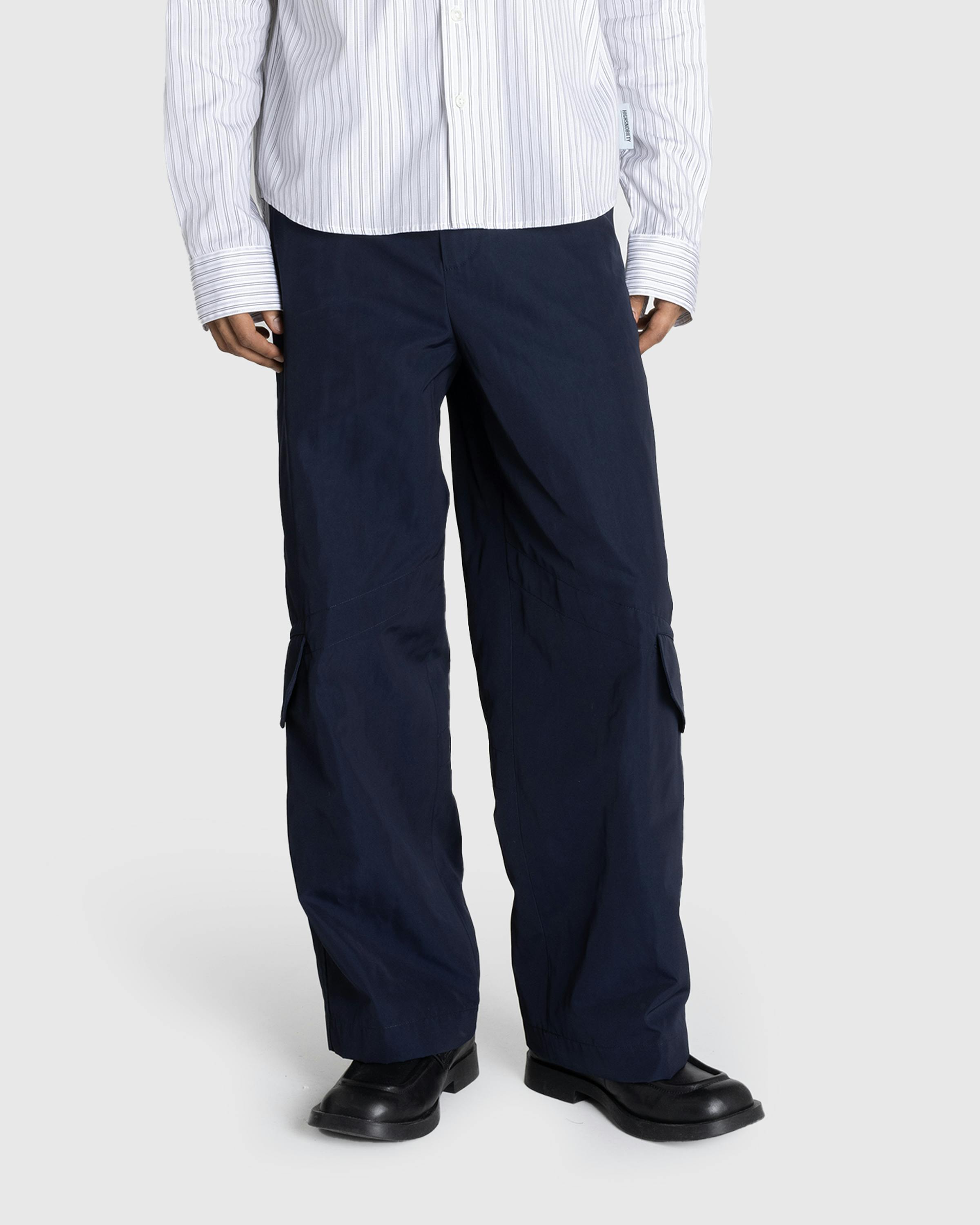 Dries van Noten – Paxford Pants Navy - Trousers - Blue - Image 2