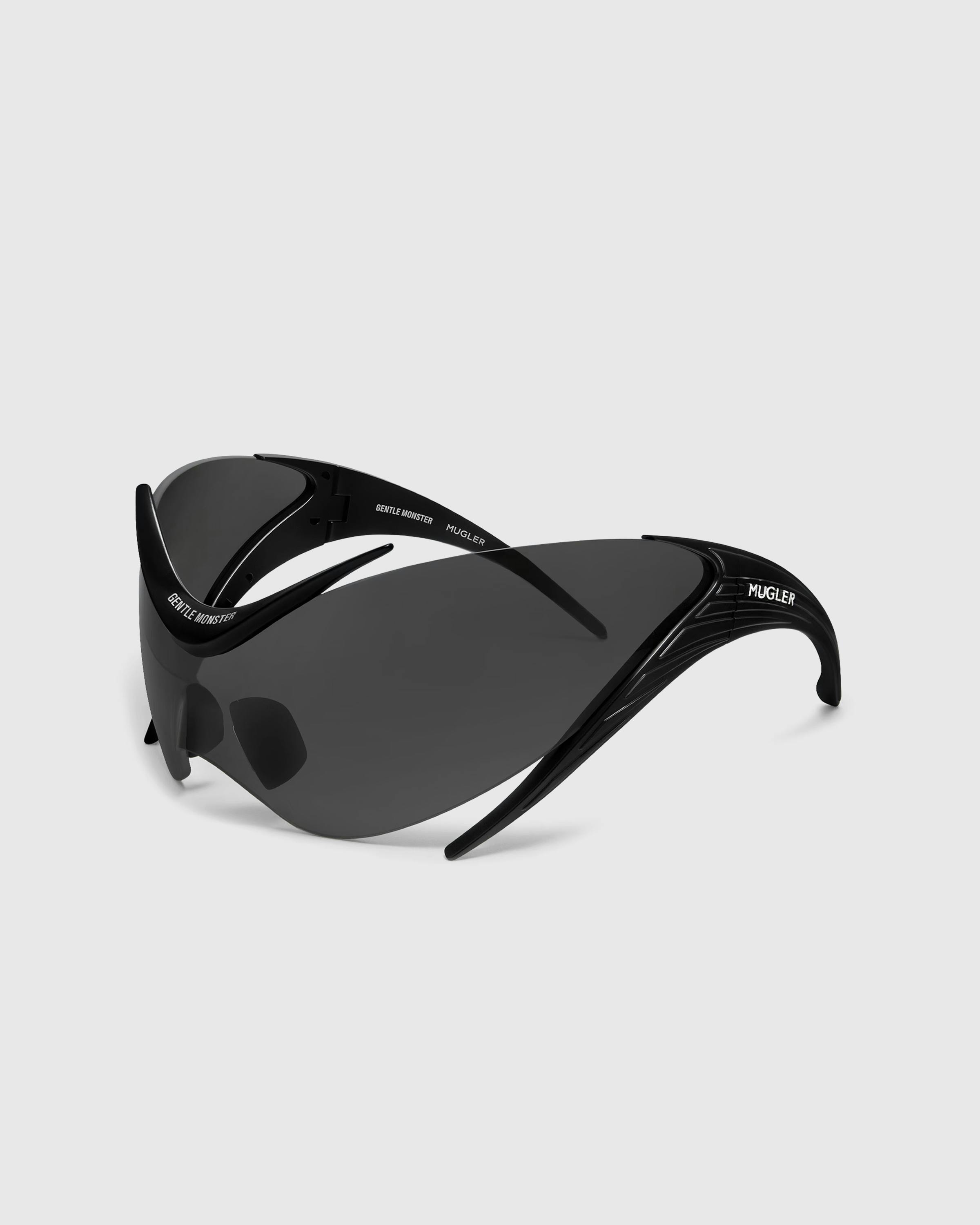 Mugler x Gentle Monster – Spiral 01 Matte Black - Sunglasses - Black - Image 2