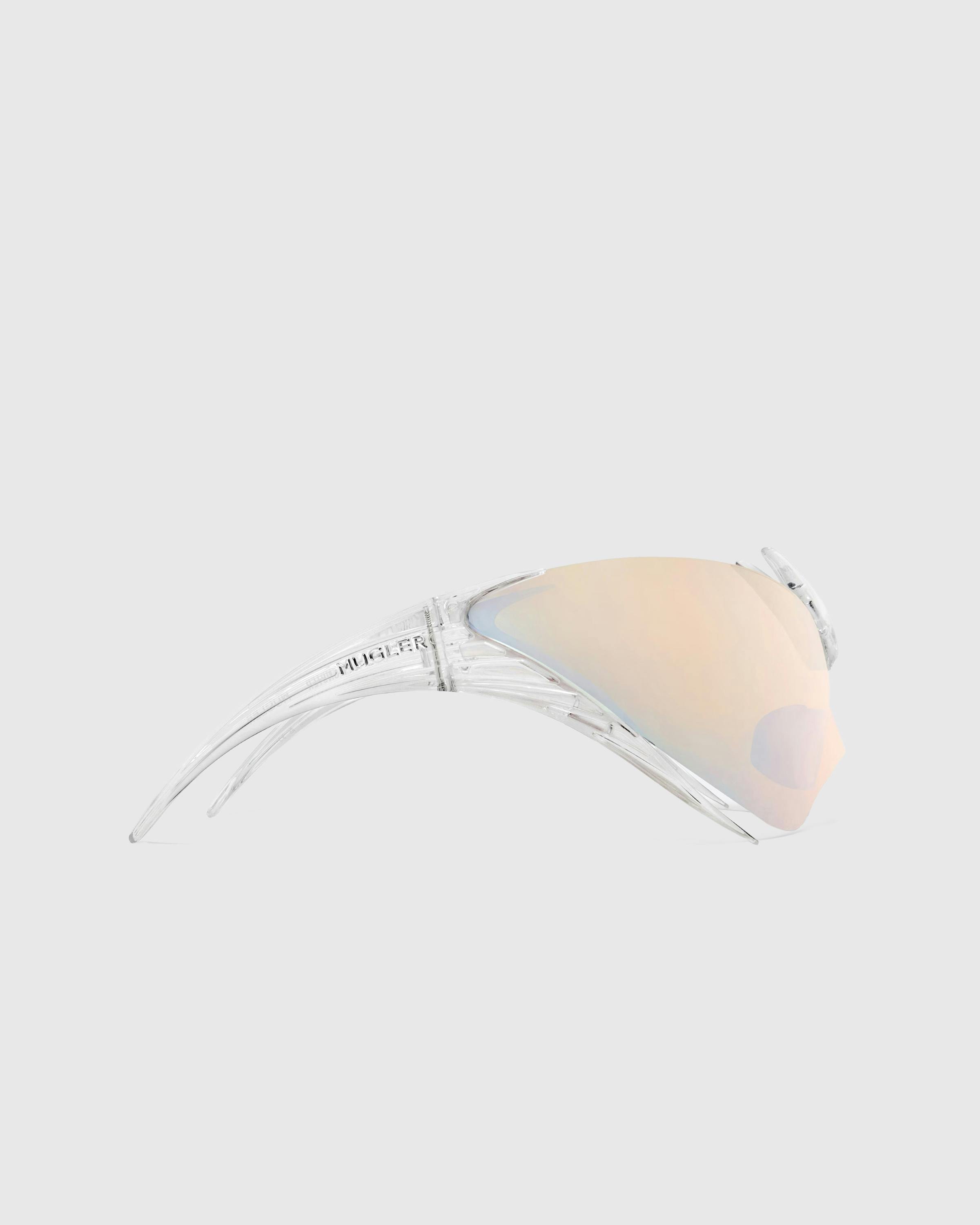 Mugler x Gentle Monster – Spiral 01 Clear - Sunglasses - Transparent - Image 3