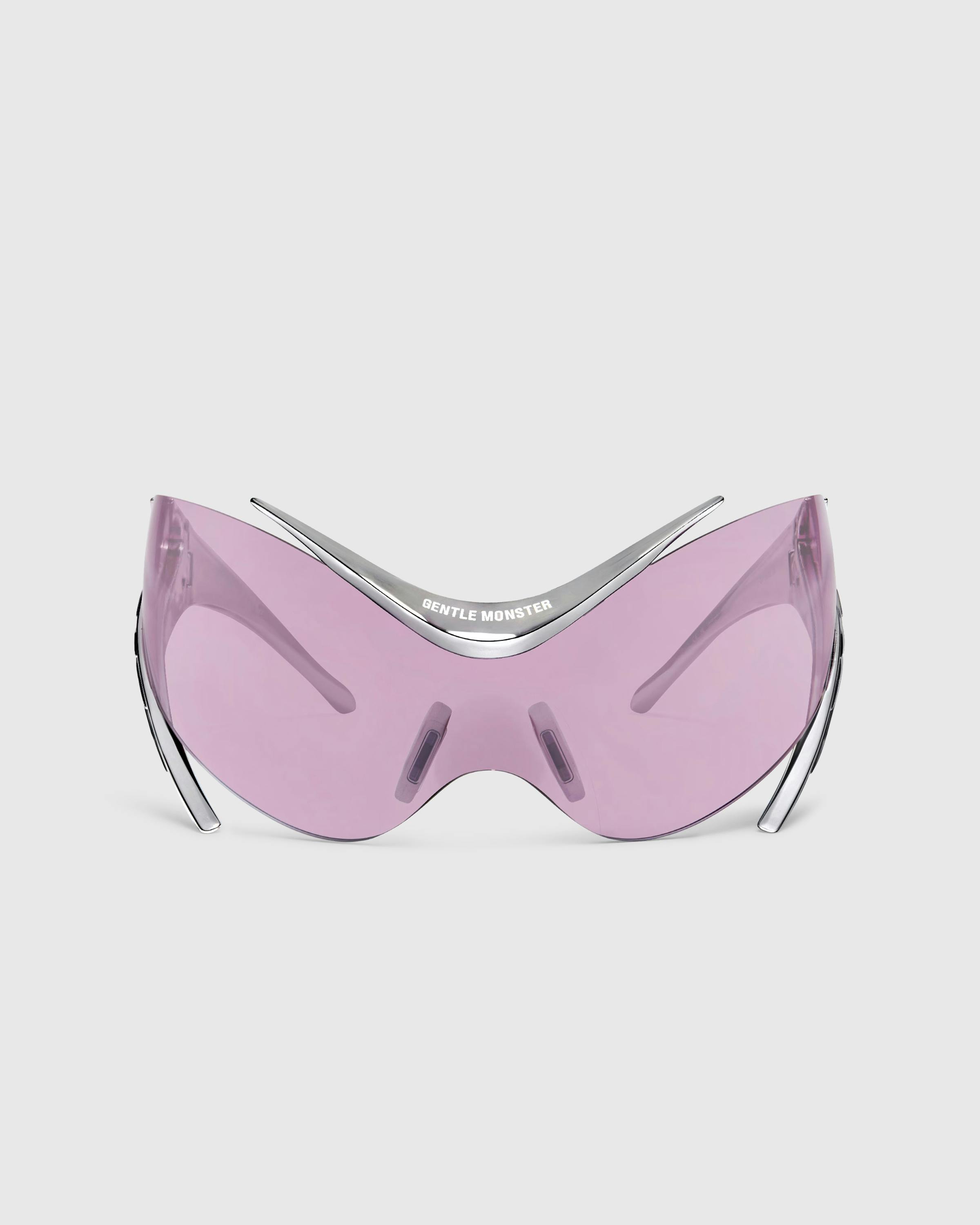 Mugler x Gentle Monster – Spiral 01 Chrome - Sunglasses - Silver - Image 1