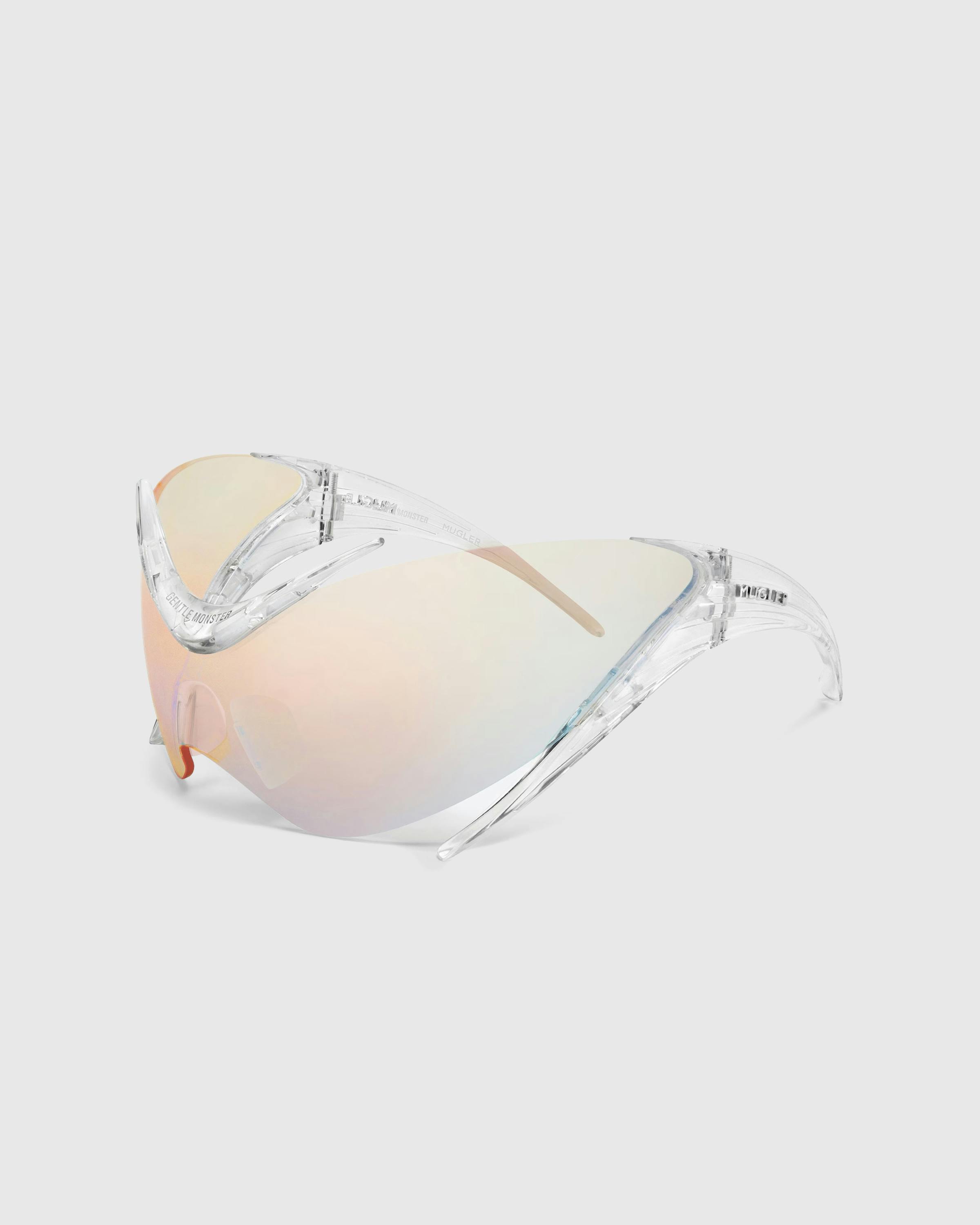 Mugler x Gentle Monster – Spiral 01 Clear - Sunglasses - Transparent - Image 2