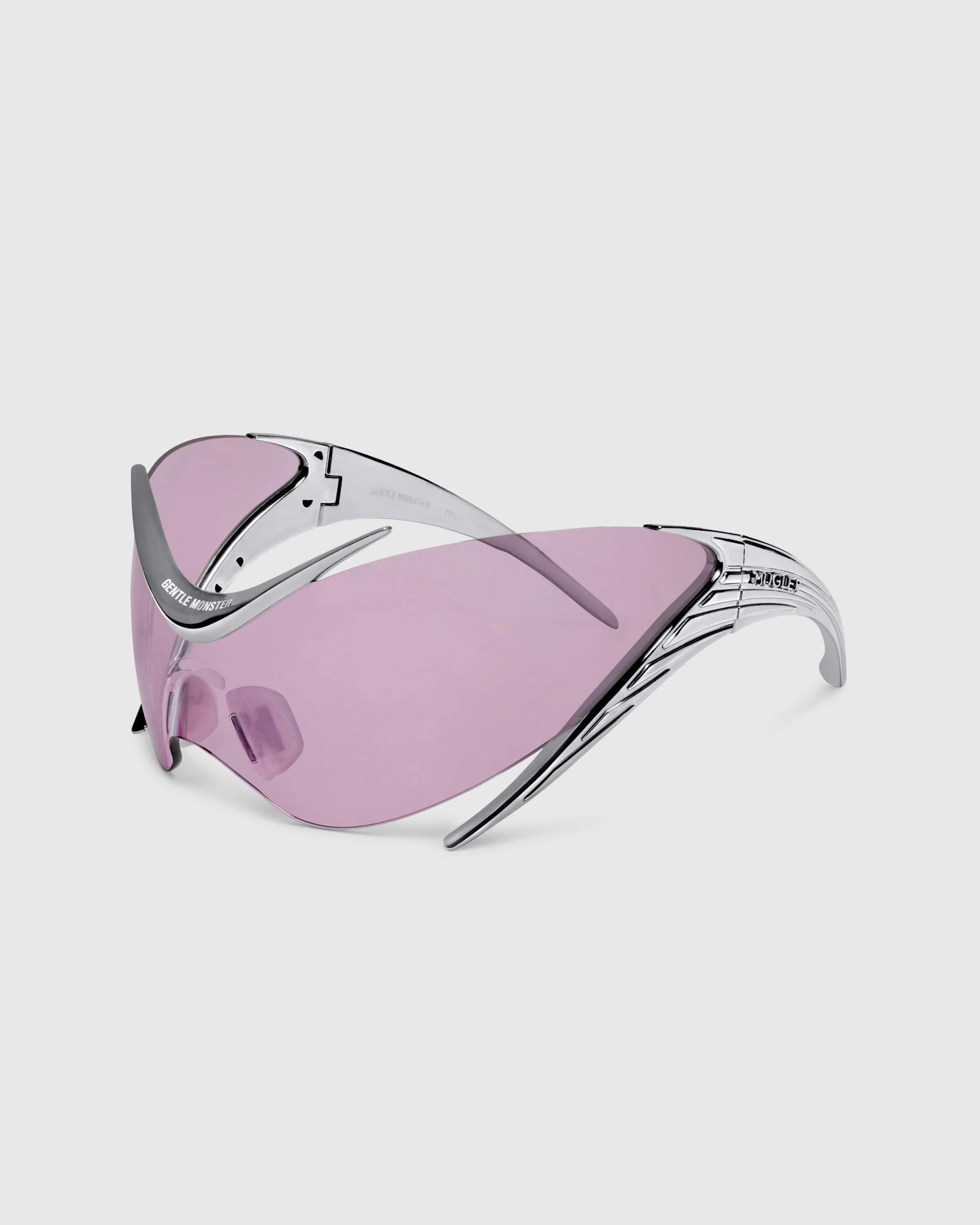 Mugler x Gentle Monster – Spiral 01 Chrome - Sunglasses - Silver - Image 2