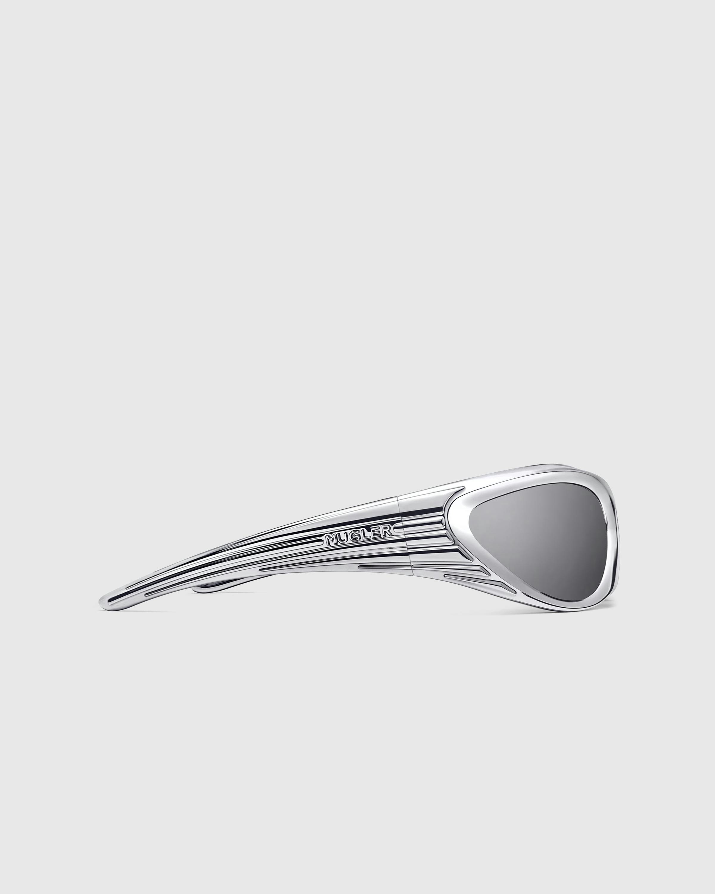 Mugler x Gentle Monster – Spiral 02 Chrome - Sunglasses - Silver - Image 3