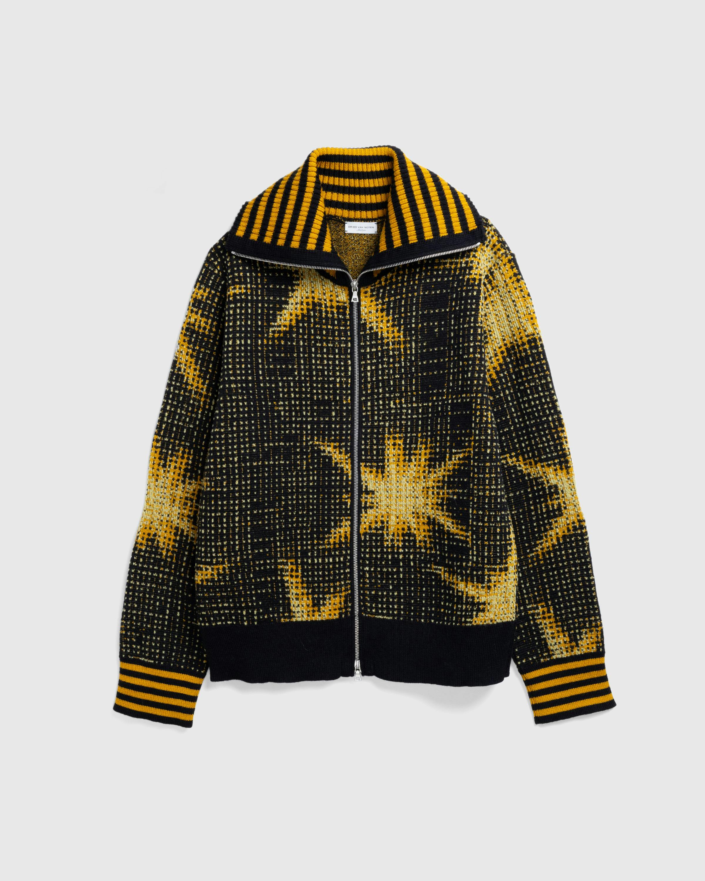 Dries van Noten – Morion Cardigan Black - Cardigans - Black - Image 1