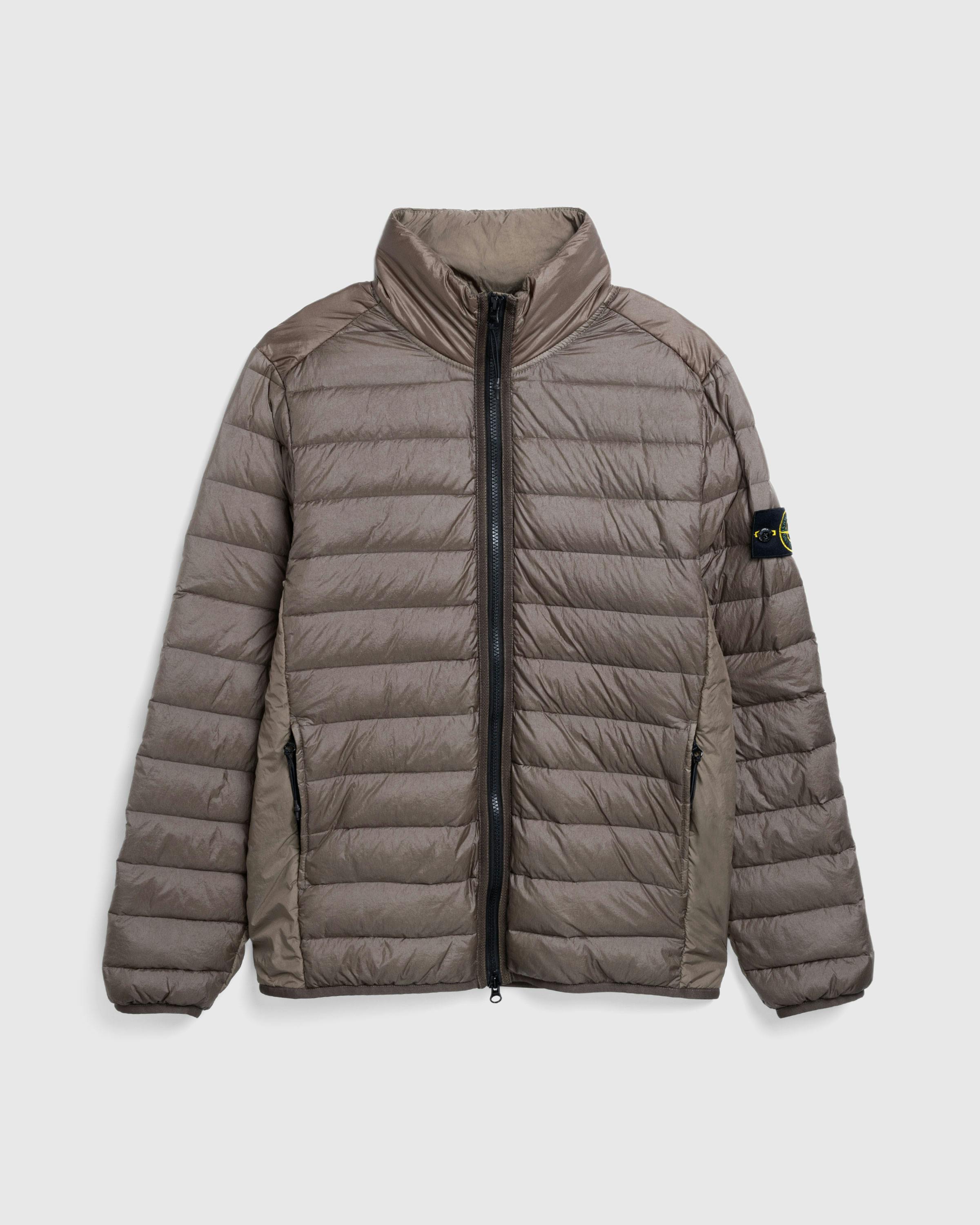 Stone Island – Real Down Jacket Walnut - Down Jackets - Brown - Image 1