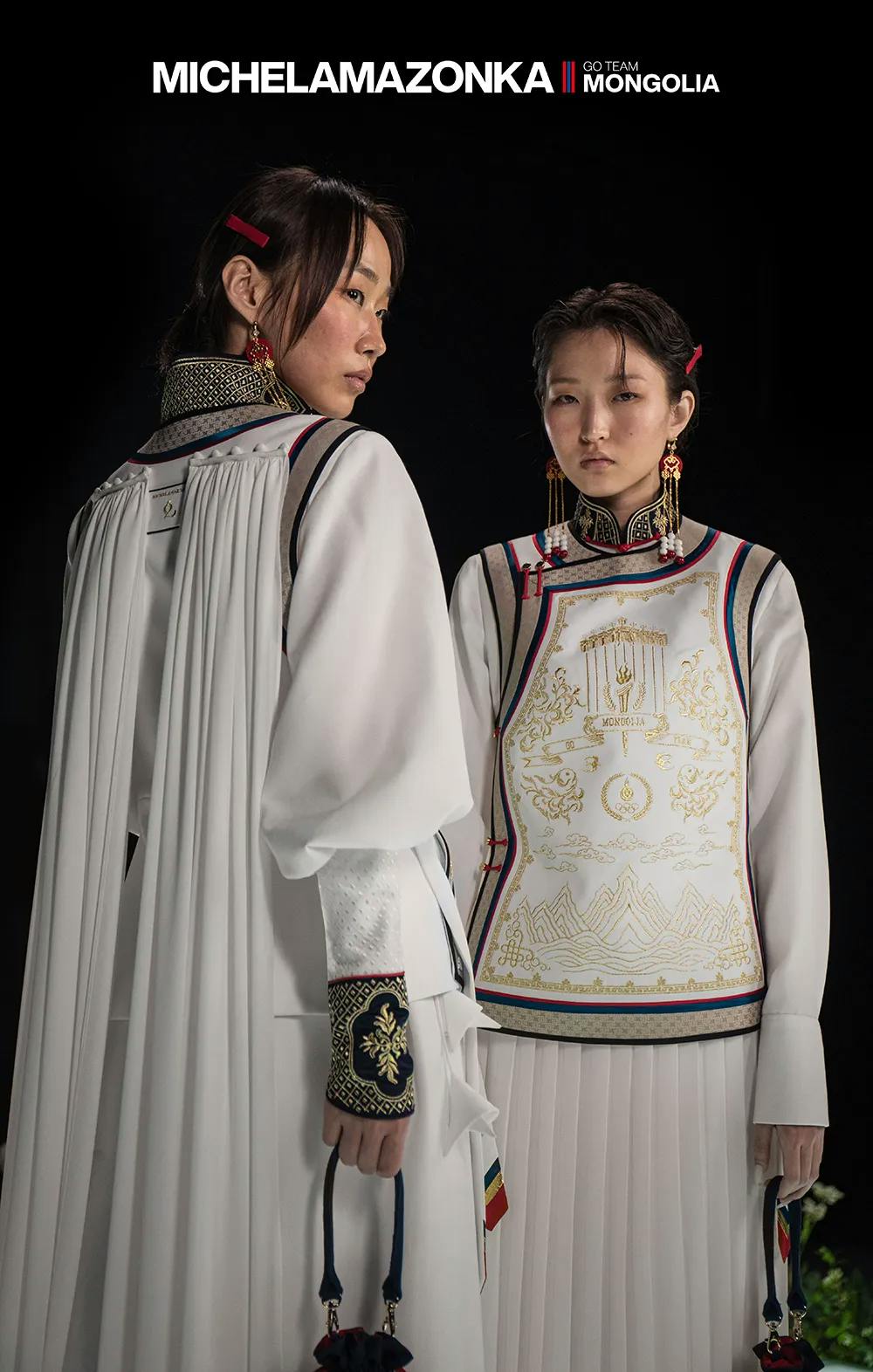 Mongolia 2024 Olympic Uniforms by Michel&Amazonka