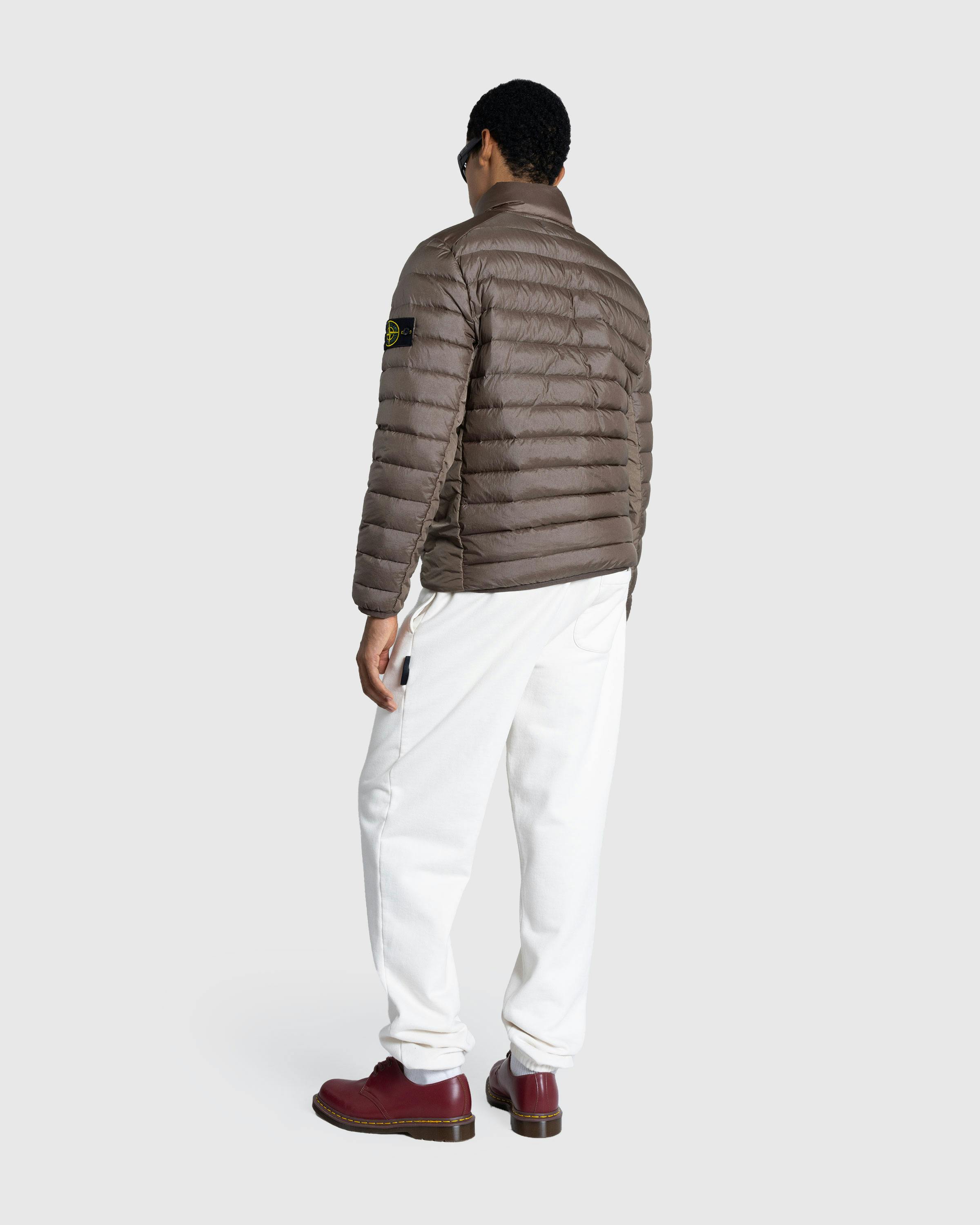 Stone Island – Real Down Jacket Walnut - Windbreakers - Brown - Image 4