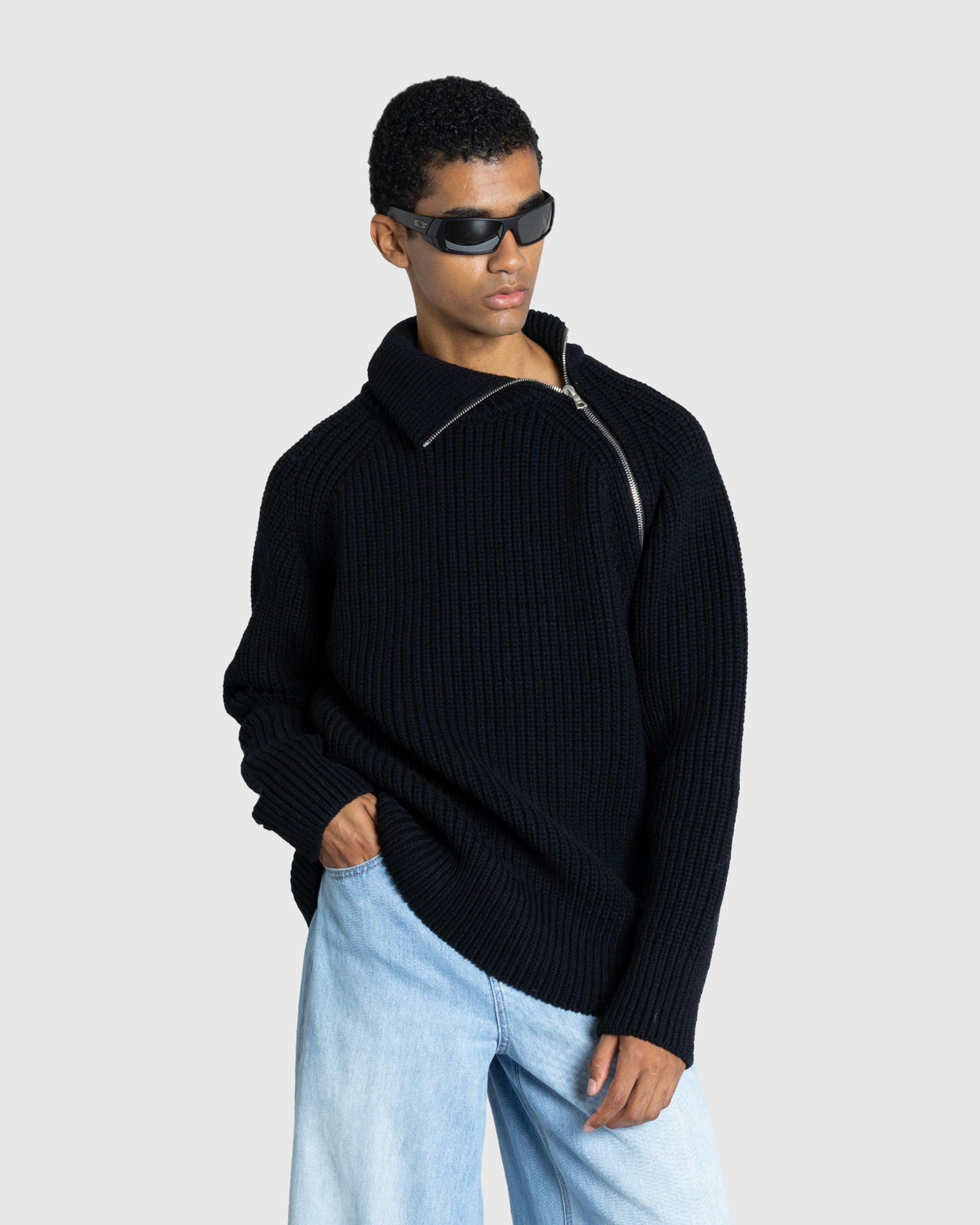 Dries van Noten – Monty Sweater Black - Turtlenecks - Black - Image 2