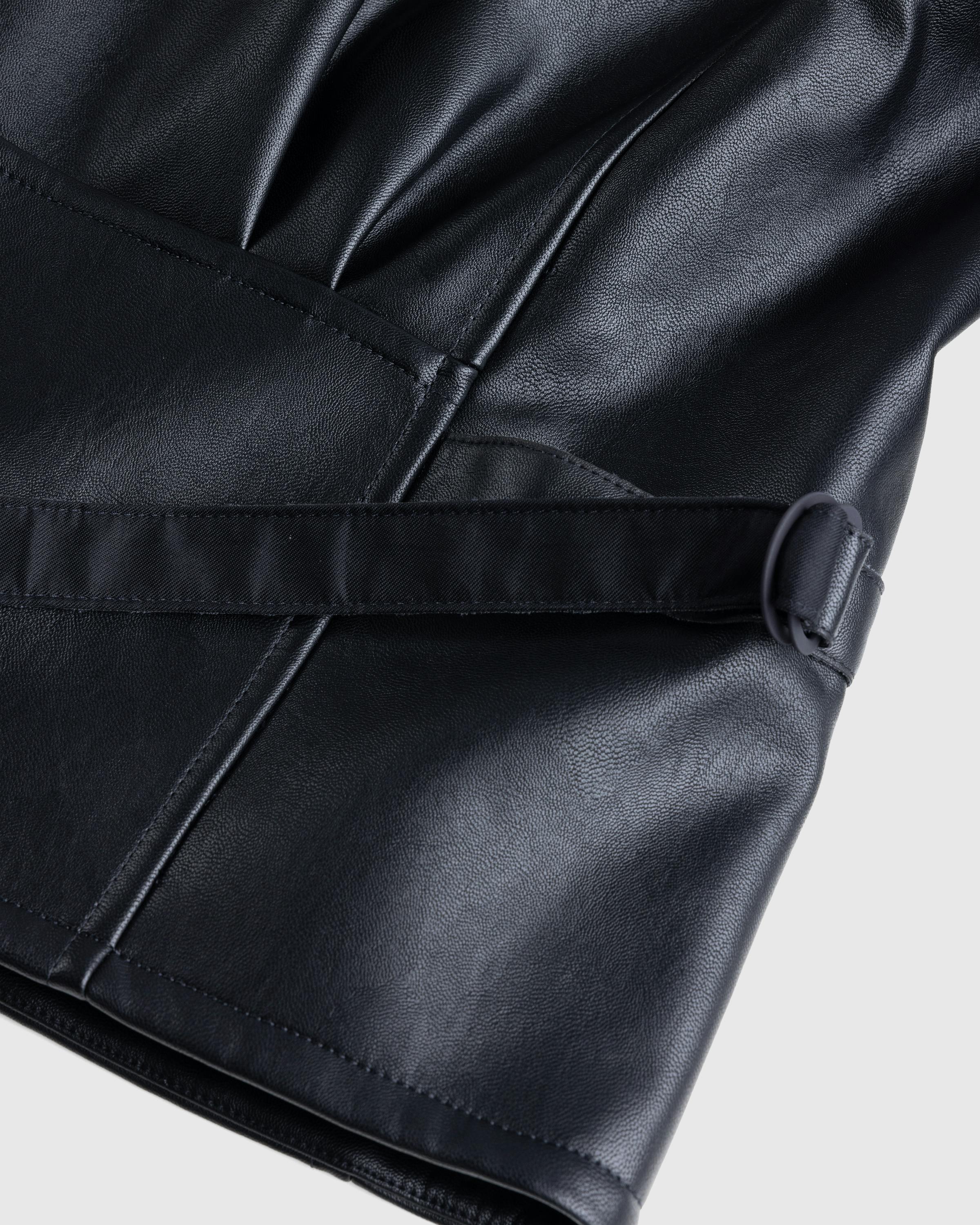 Y-3 – Pleather Jacket Black - Leather Jackets - Image 7