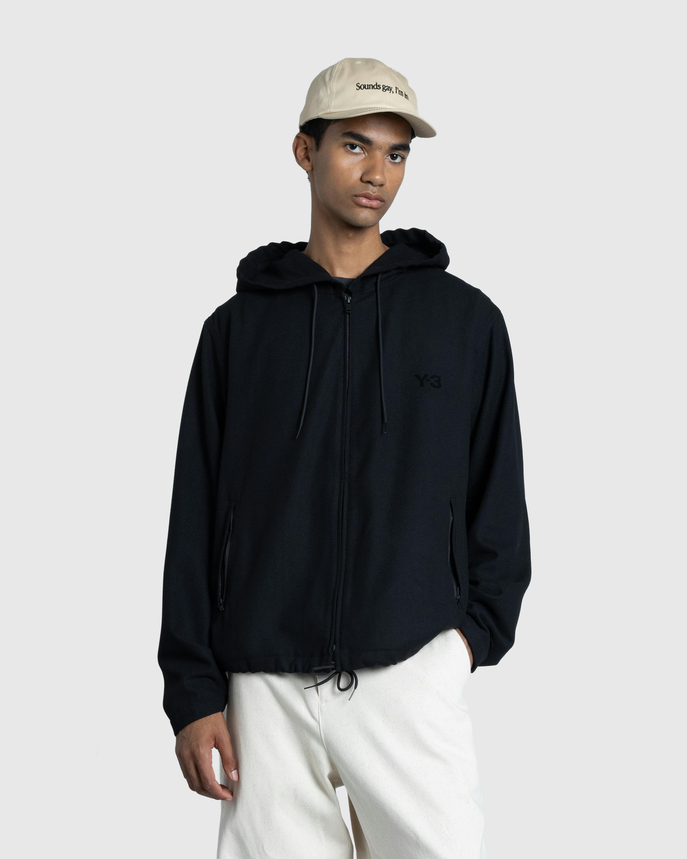 Y-3 – Flannel HD Top Black - Zip-Up Sweats - Image 2