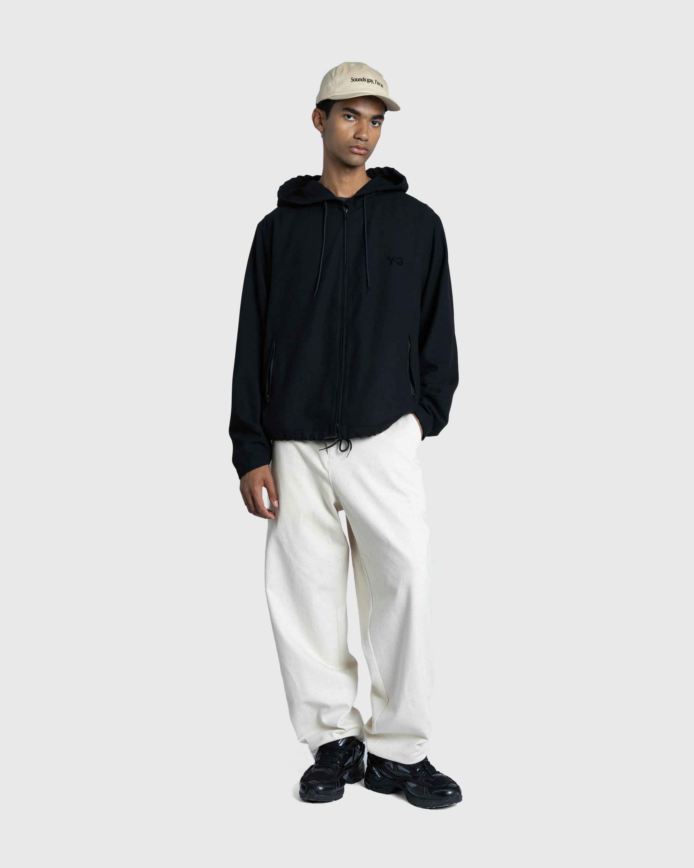 Y-3 – Flannel HD Top Black - Zip-Up Sweats - Image 3