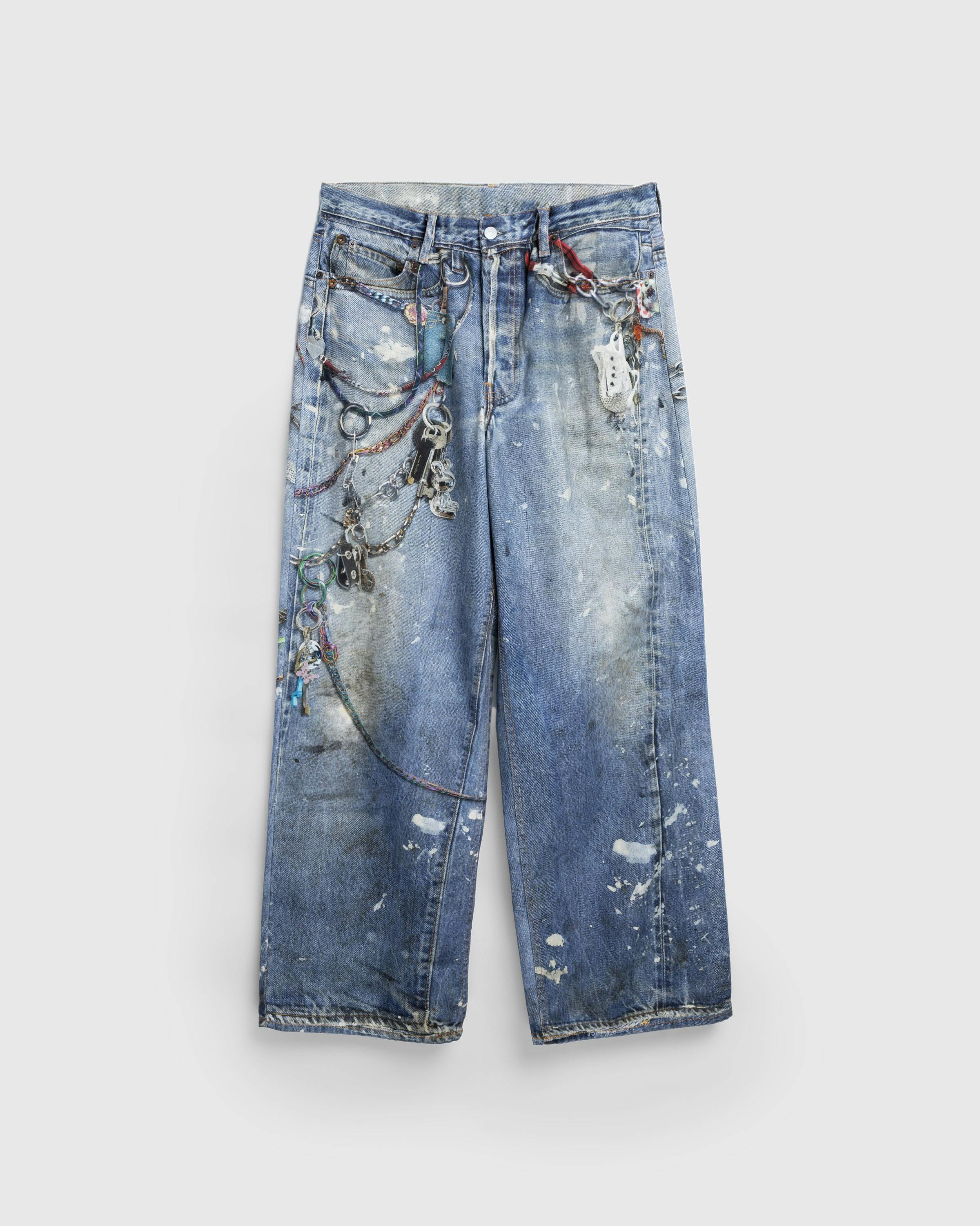 Acne Studios – Loose Fit Jeans 1981M Mid Blue - Trousers - Blue - Image 1