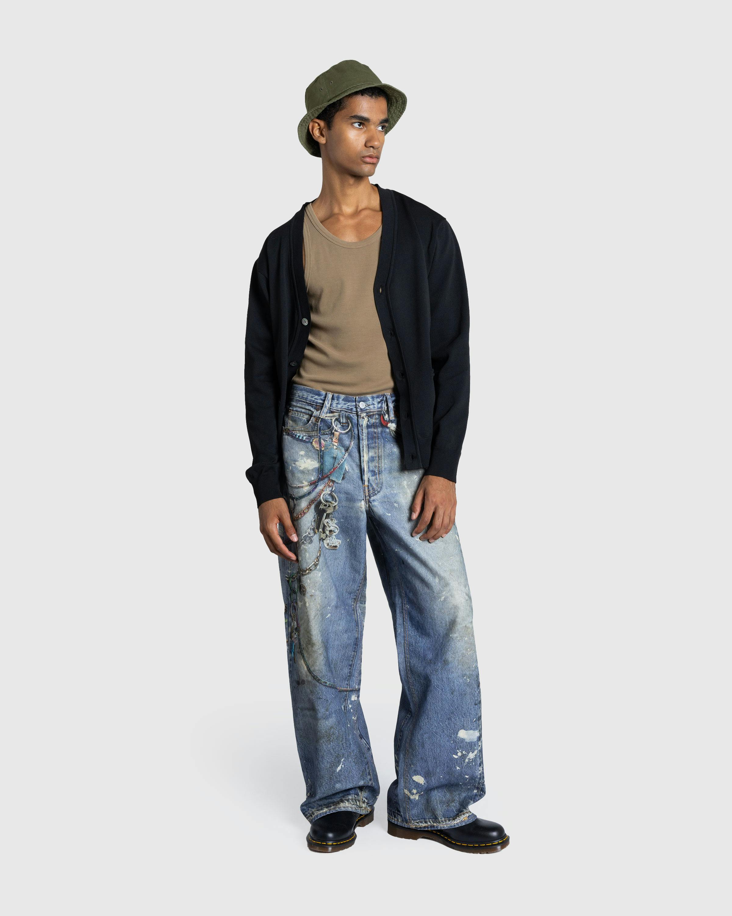 Acne Studios – Loose Fit Jeans 1981M Mid Blue - Trousers - Blue - Image 3