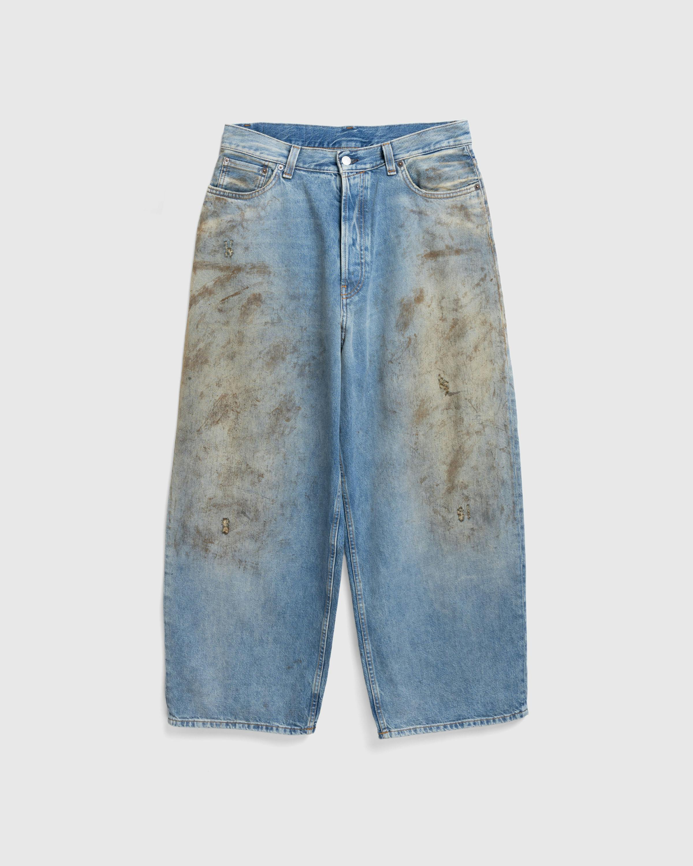 Acne Studios – Super Baggy Fit Jeans 2023M Penicillin Mid Blue - Denim - Blue - Image 1