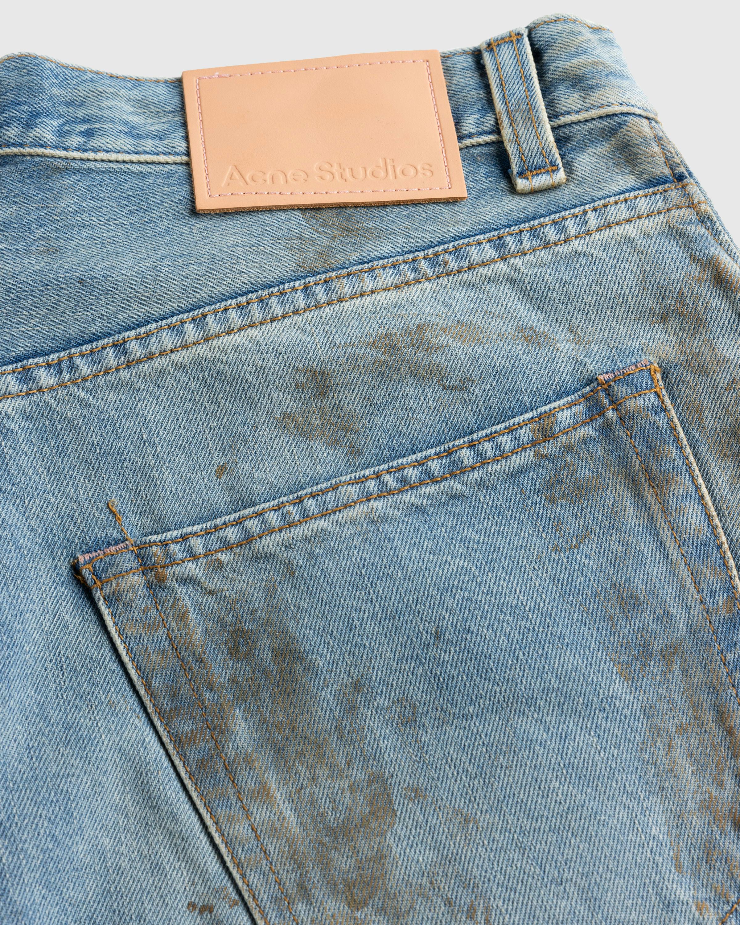 Acne Studios – Super Baggy Fit Jeans 2023M Penicillin Mid Blue - Denim - Blue - Image 7