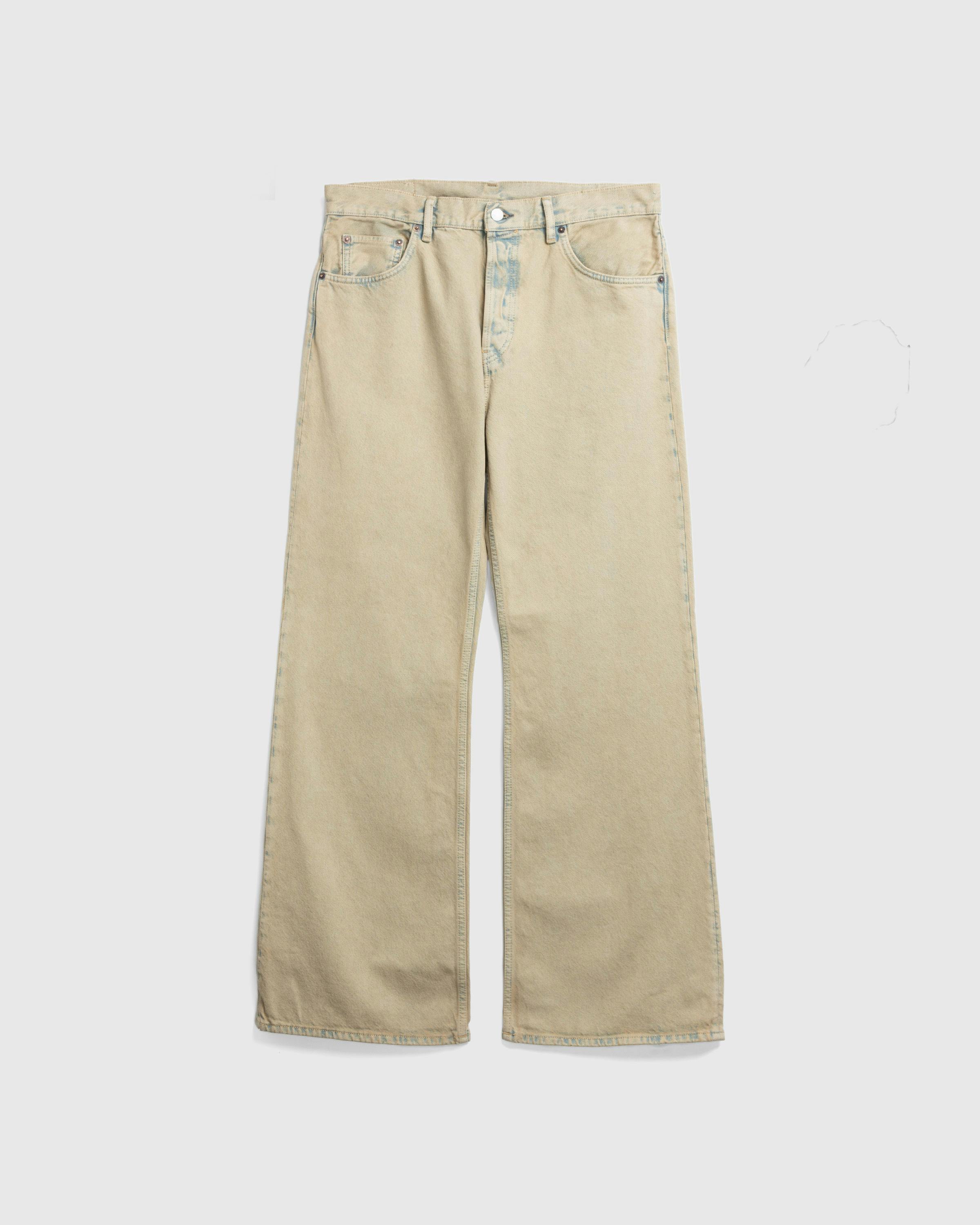 Acne Studios – Loose Fit Jeans 2021M Light Sand - Denim - Beige - Image 1