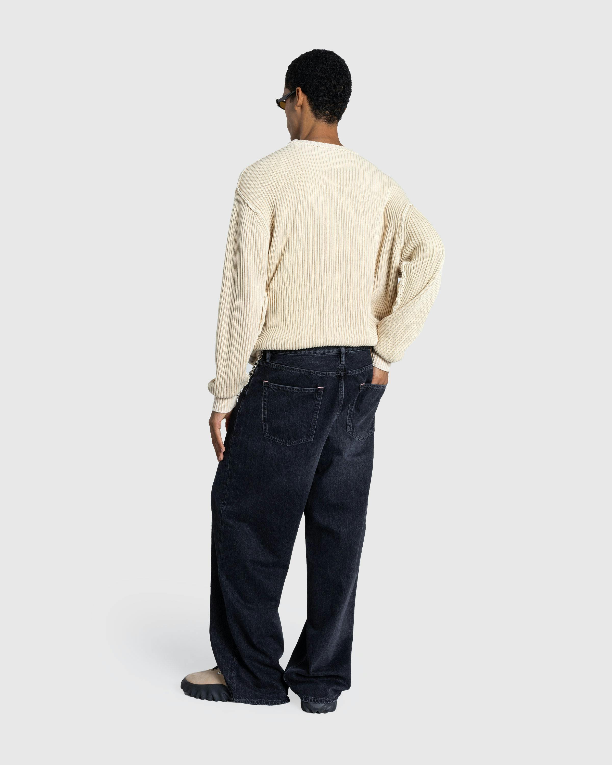 Acne Studios – Loose Fit Jeans 1981M Black - Denim - Black - Image 4