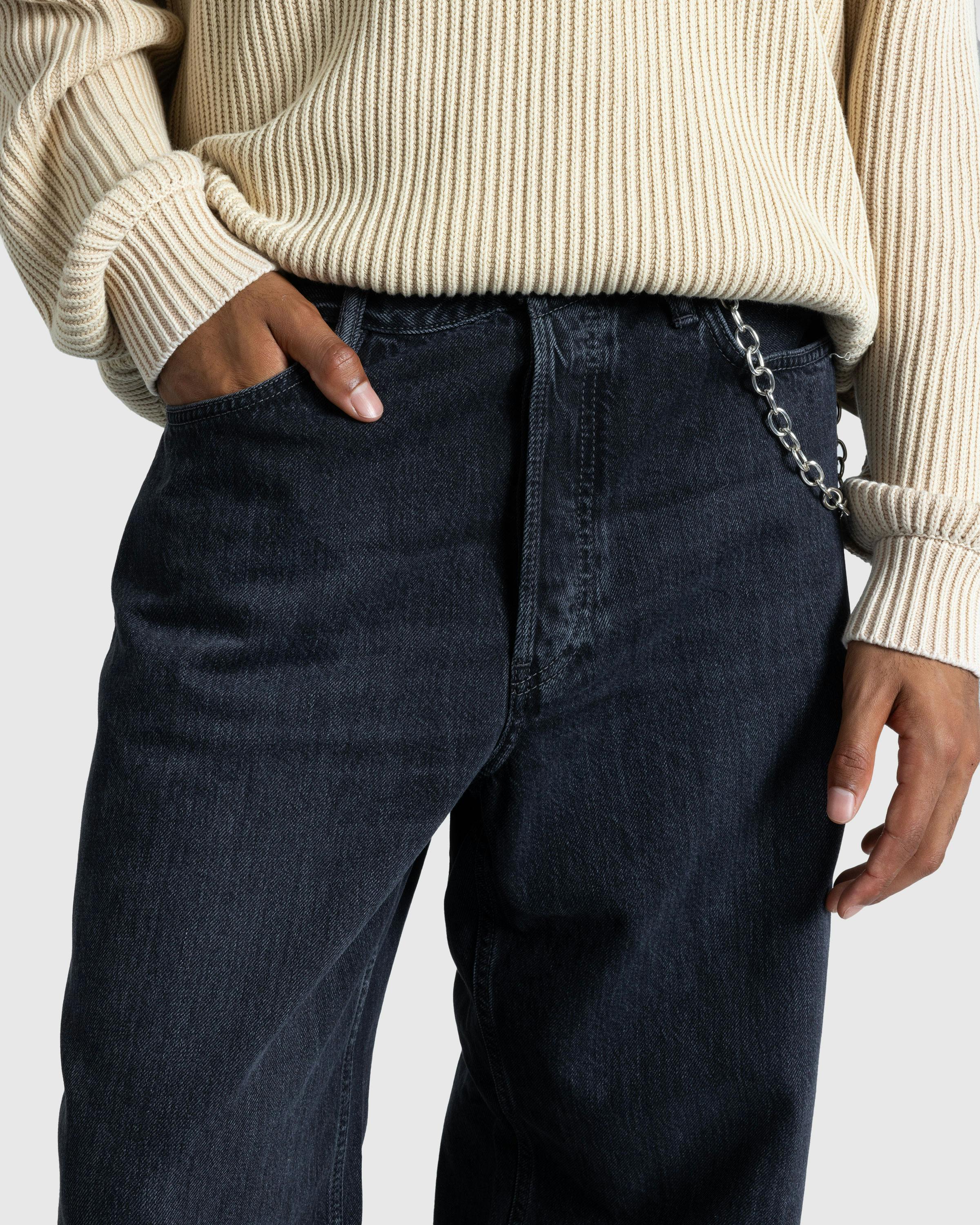 Acne Studios – Loose Fit Jeans 1981M Black - Denim - Black - Image 5