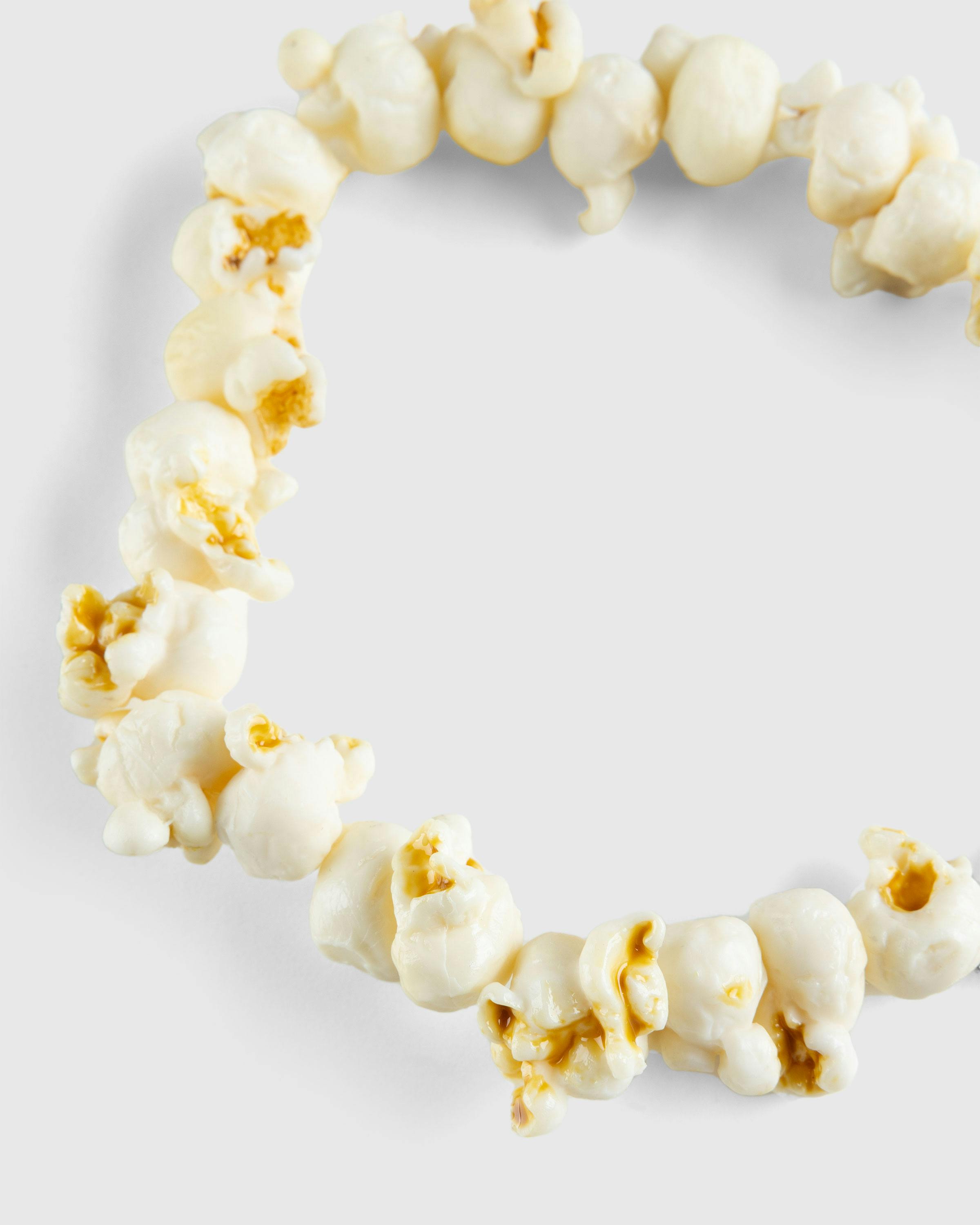 Acne Studios – Popcorn Necklace Silver/White - Necklaces - Silver - Image 4