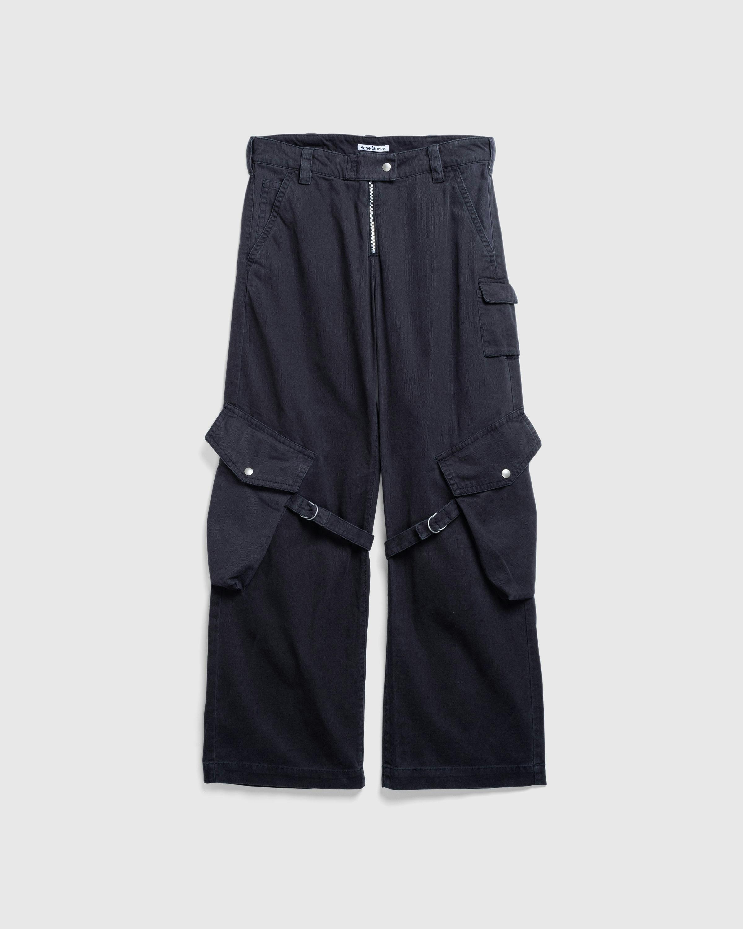 Acne Studios – Cargo Trousers Charcoal Grey - Trousers - Grey - Image 1