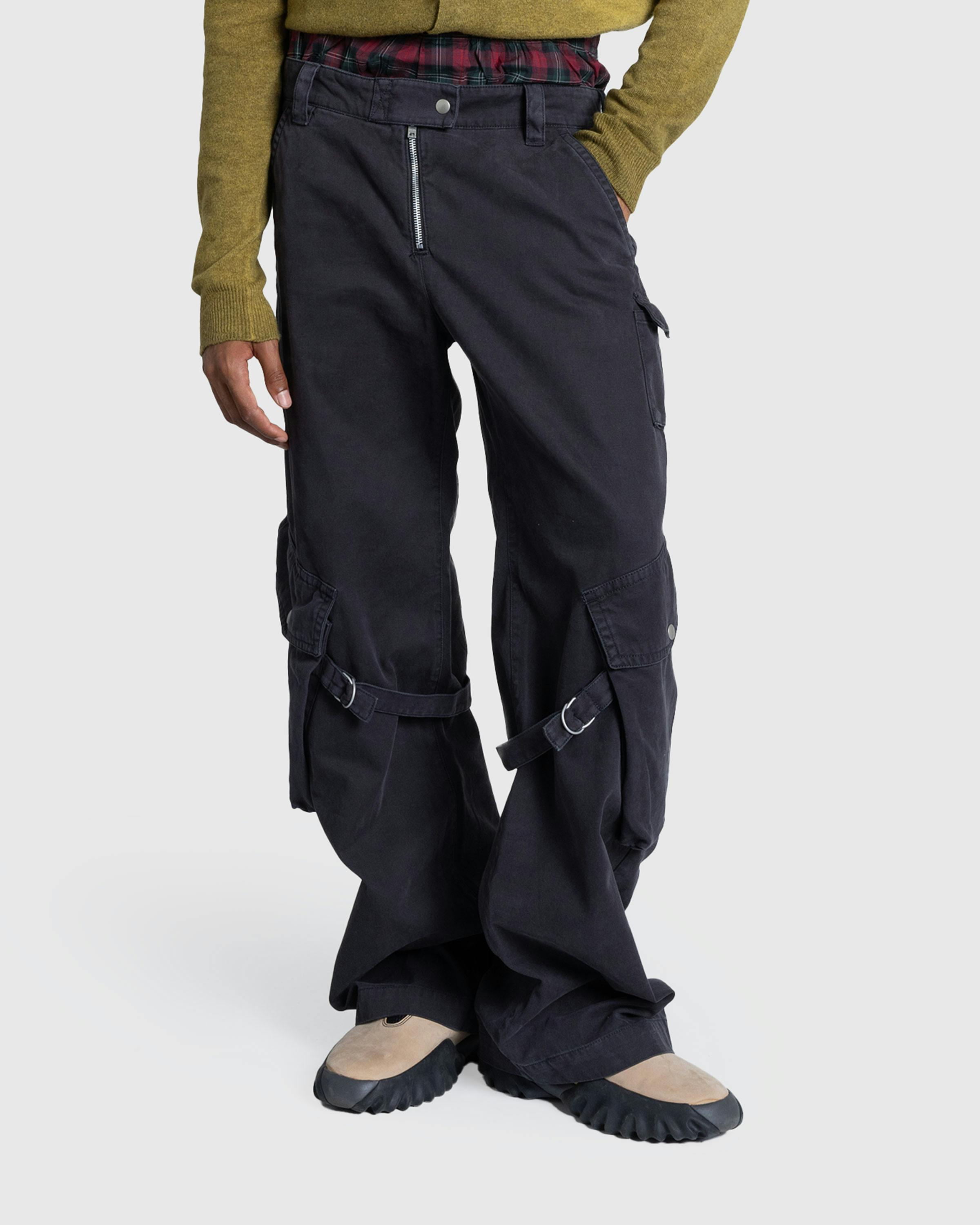 Acne Studios – Cargo Trousers Charcoal Grey - Trousers - Grey - Image 2