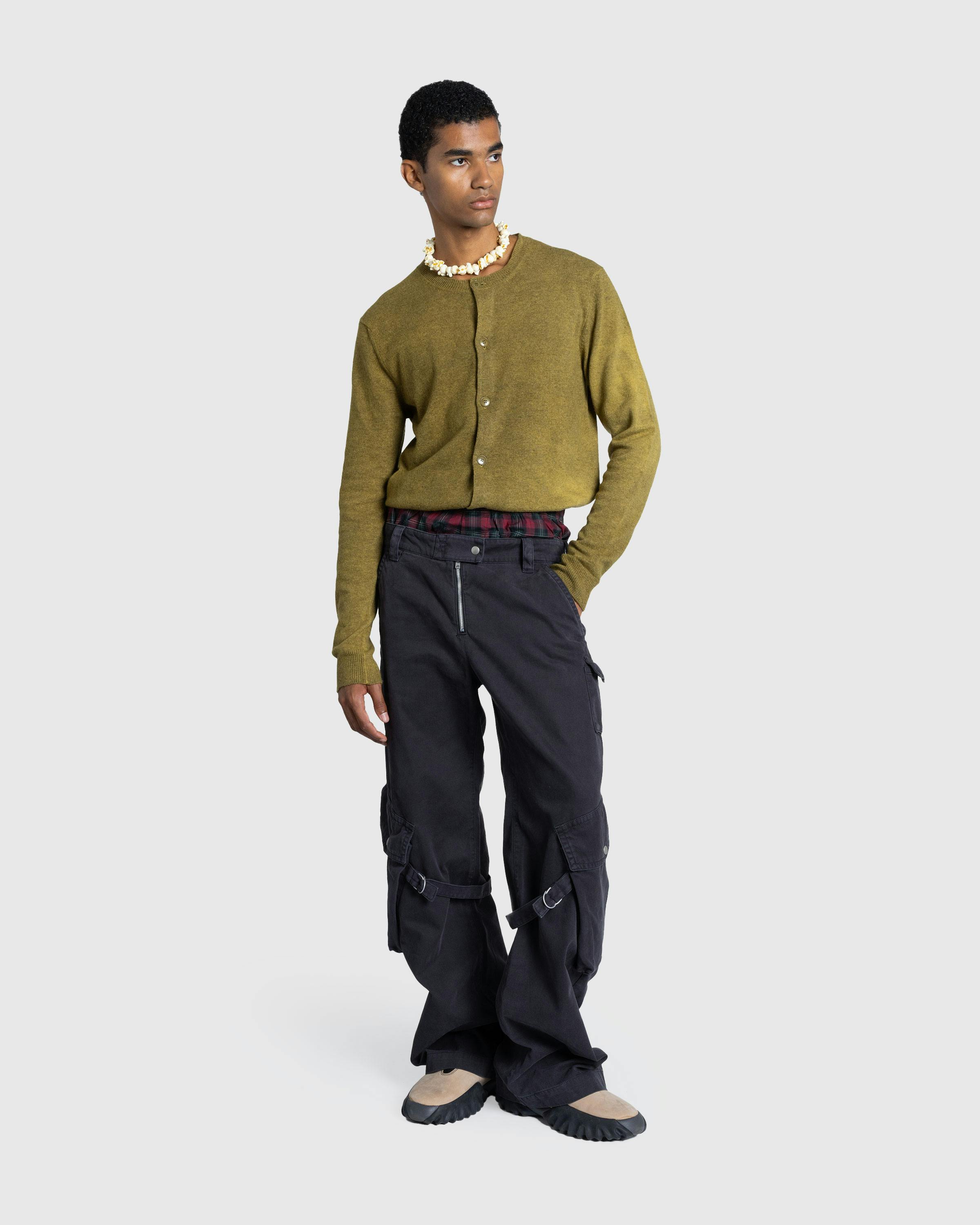 Acne Studios – Cargo Trousers Charcoal Grey - Trousers - Grey - Image 3