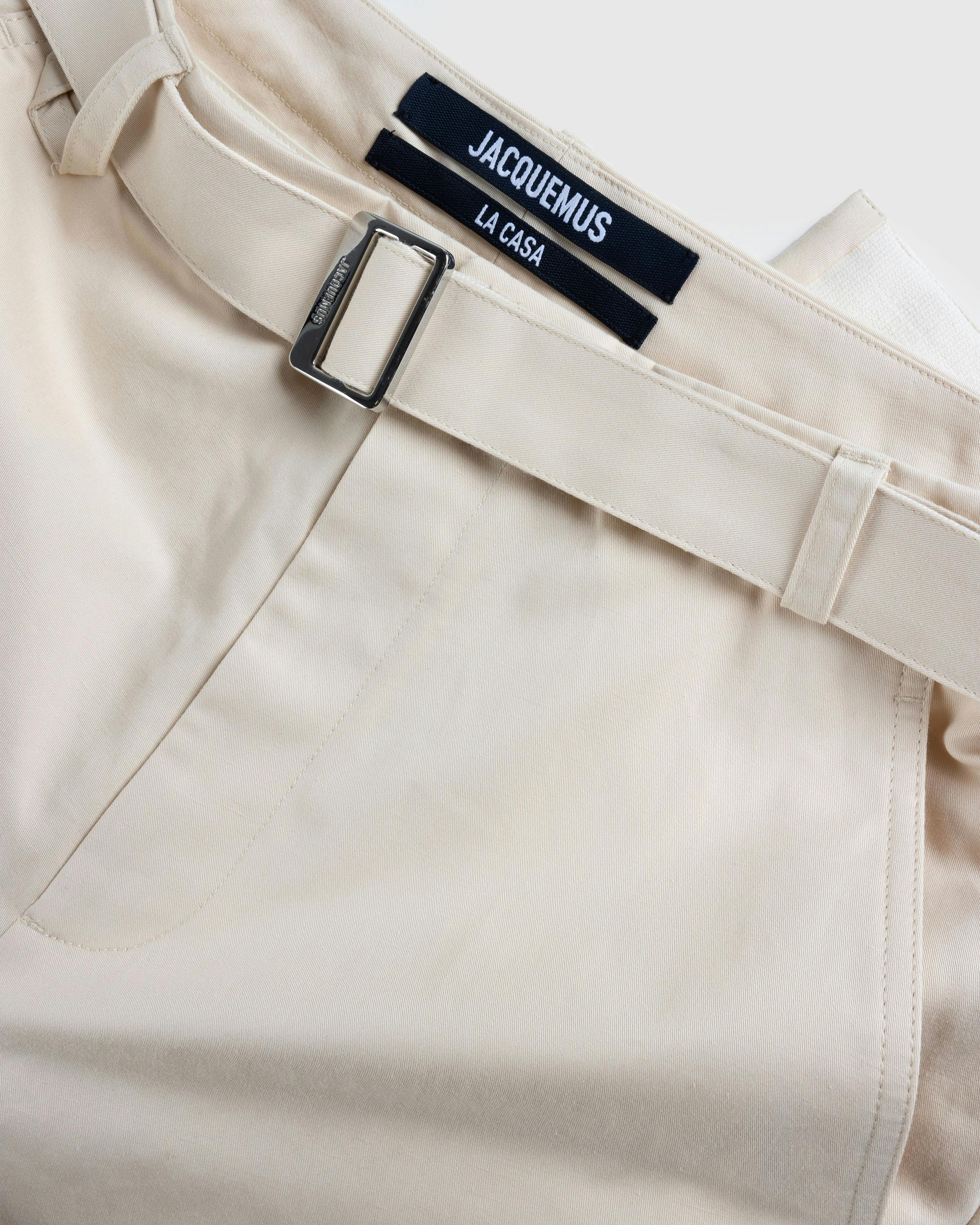 JACQUEMUS – Le Cargo Beige - Cargo Pants - Beige - Image 7