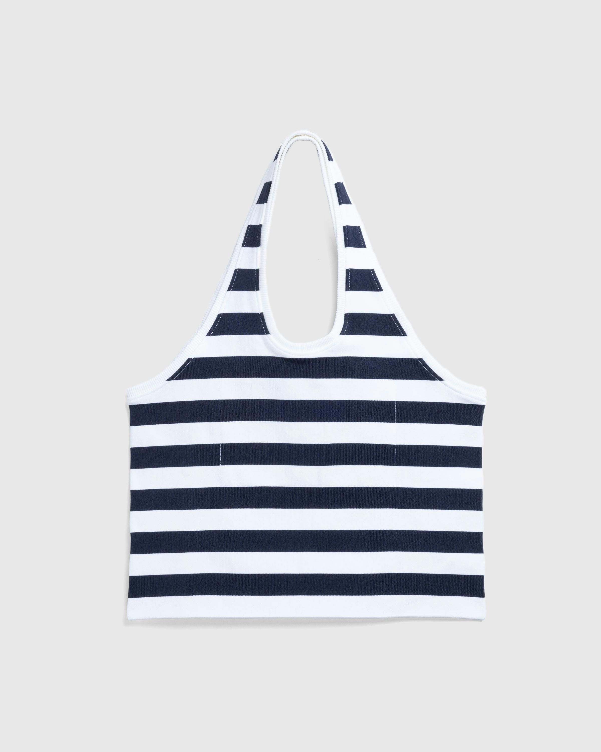 JACQUEMUS – Le Tote Marcel Multi-Navy - Tote Bags - Blue - Image 3