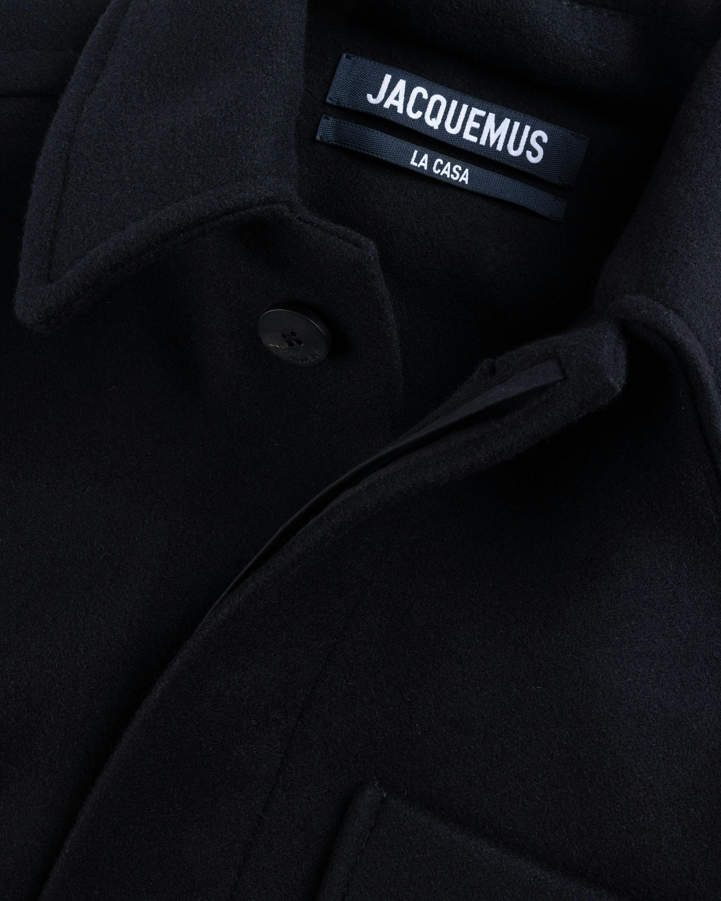 JACQUEMUS – Le Manteau Court Black - Jackets - Black - Image 6