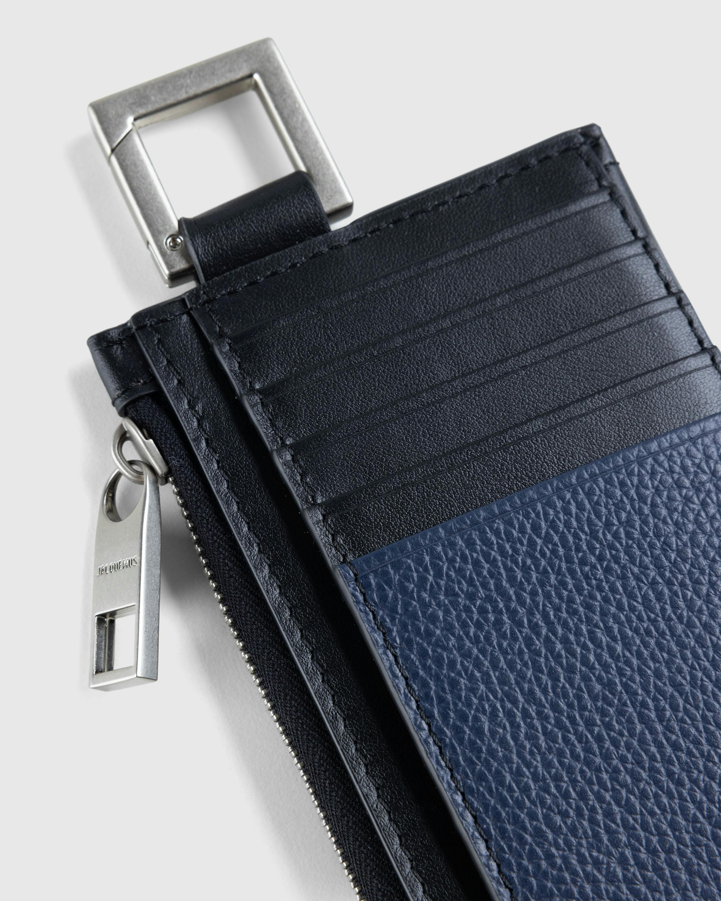 JACQUEMUS – Le Porte-Zippé Cuerda Black - Wallets - Black - Image 3