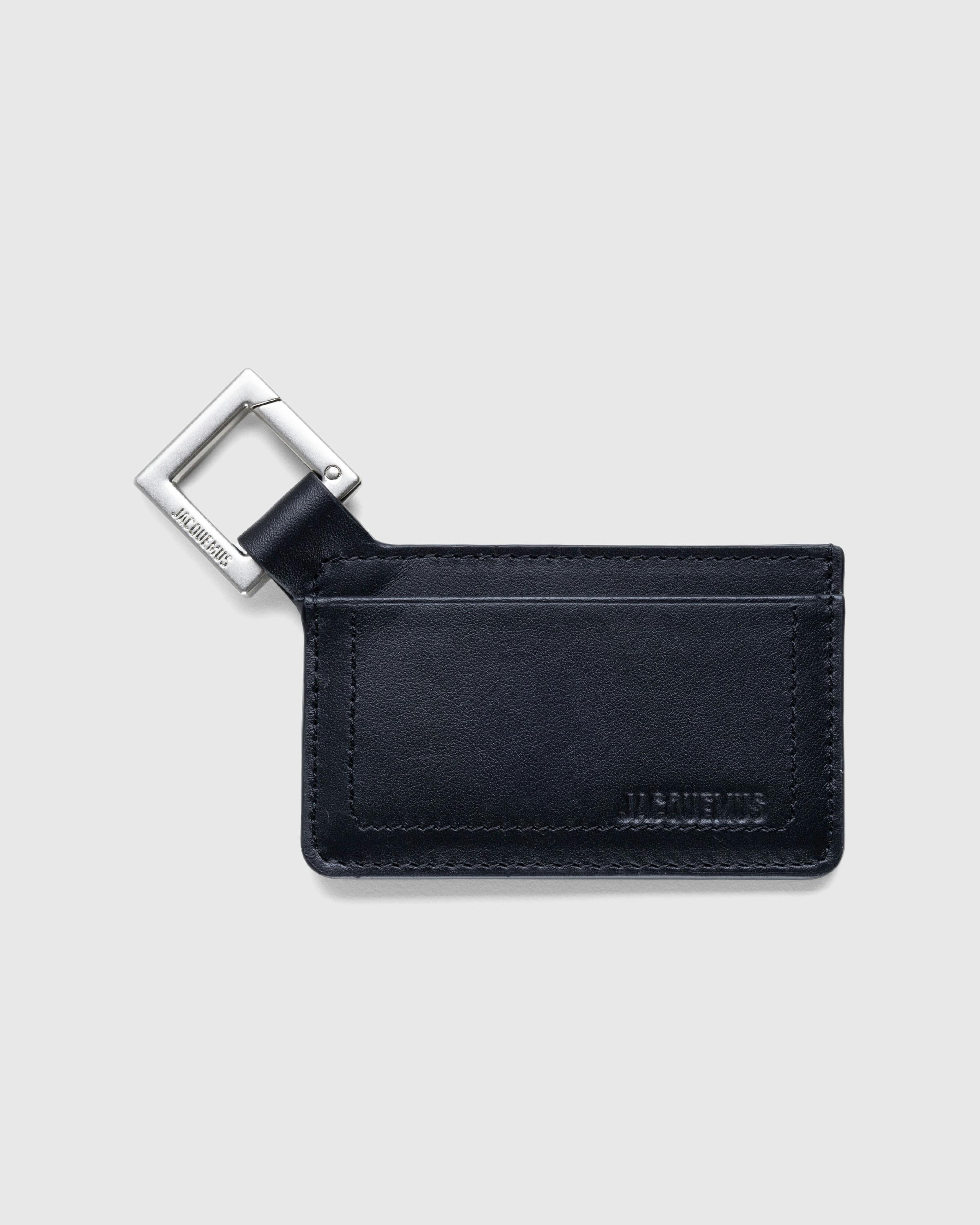 JACQUEMUS – Le Porte-Cartes Cuerda Black - Wallets - Black - Image 1