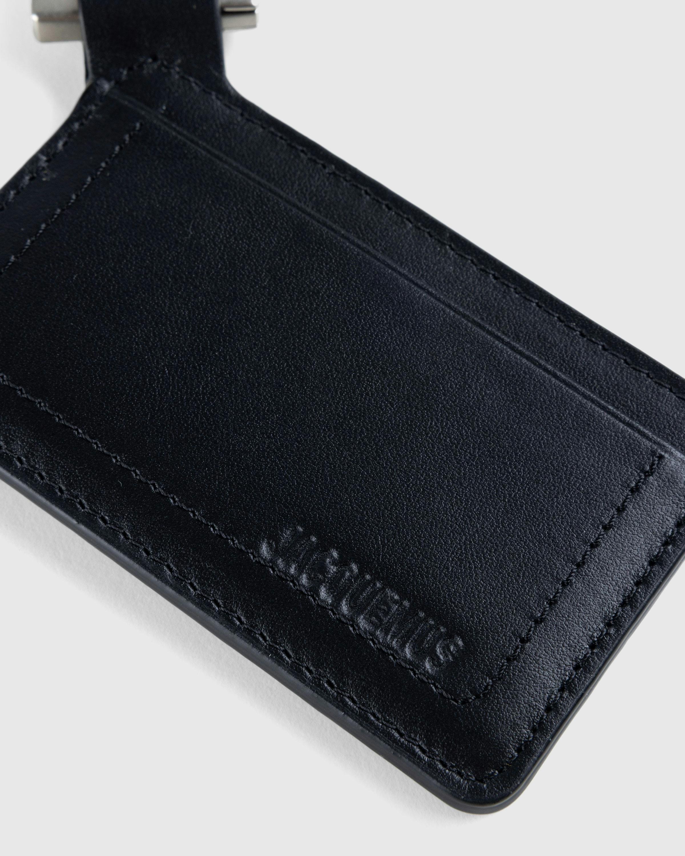 JACQUEMUS – Le Porte-Cartes Cuerda Black - Wallets - Black - Image 3