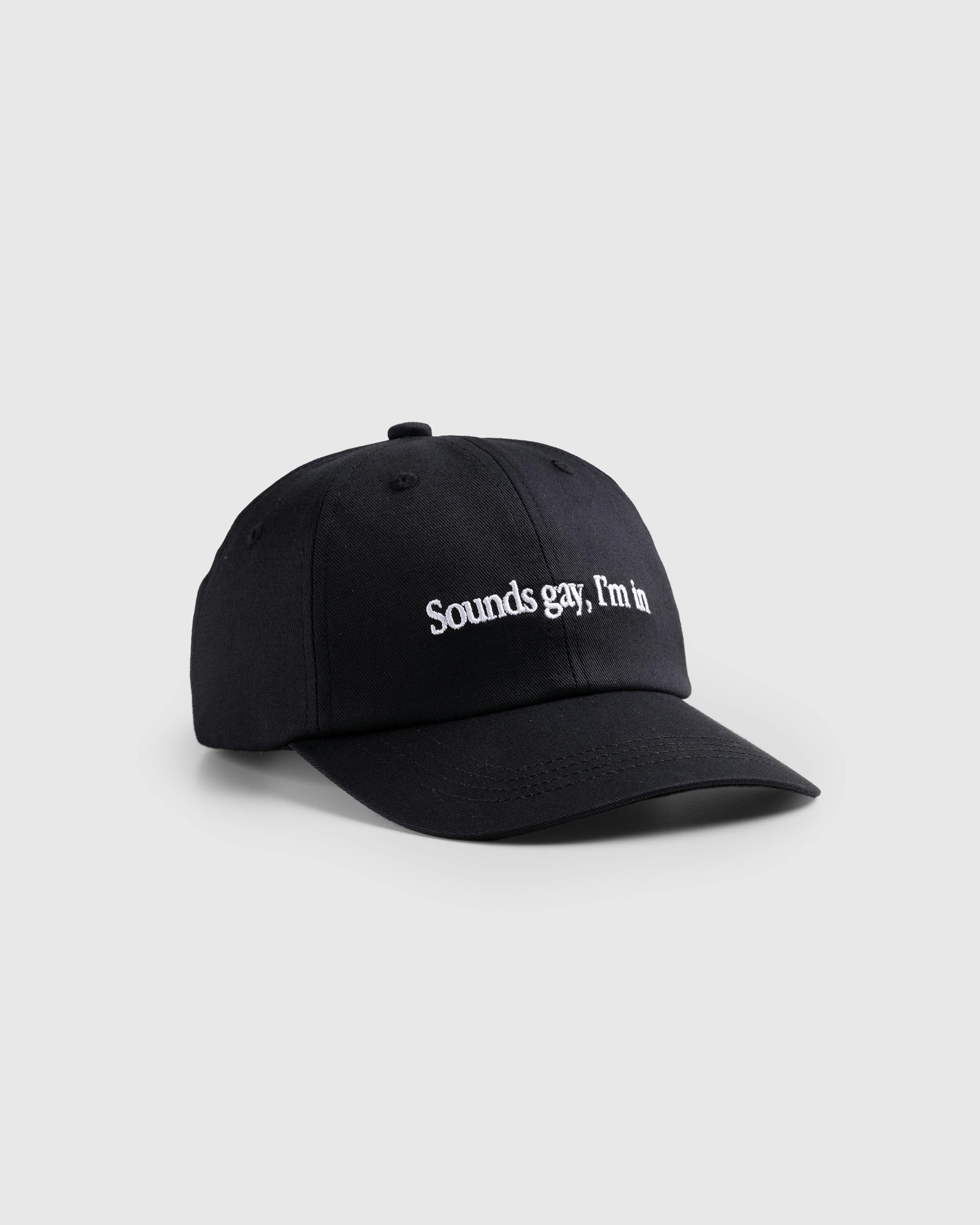 Carne Bollente – Sounds Gay Cap Black - Caps - Black - Image 1